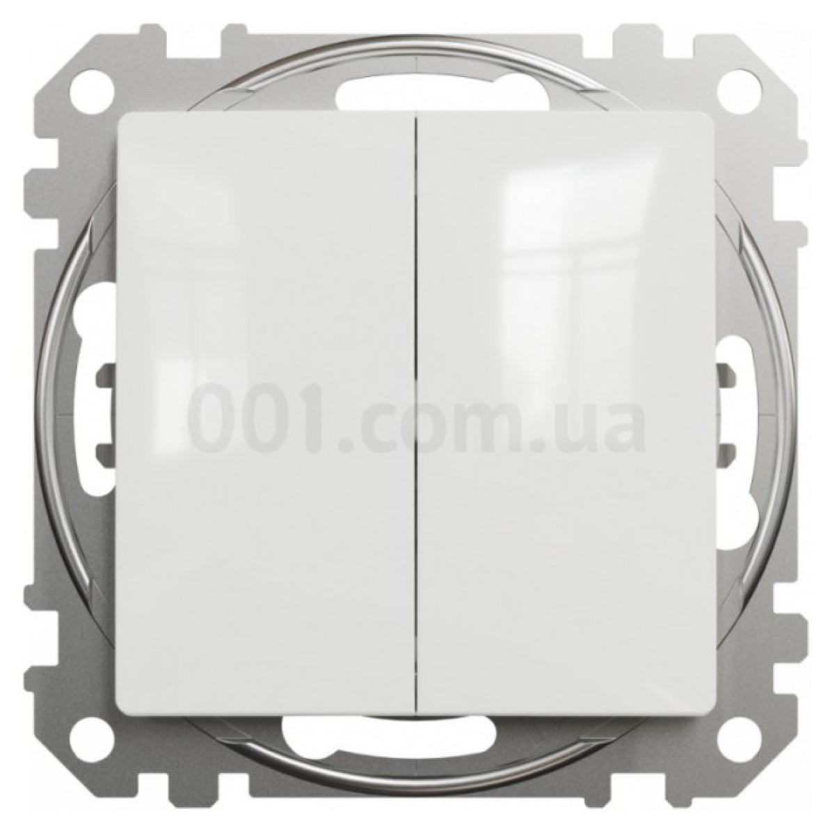 Переключатель 2-клавишный Sedna Design белый, Schneider Electric 98_98.jpg - фото 3