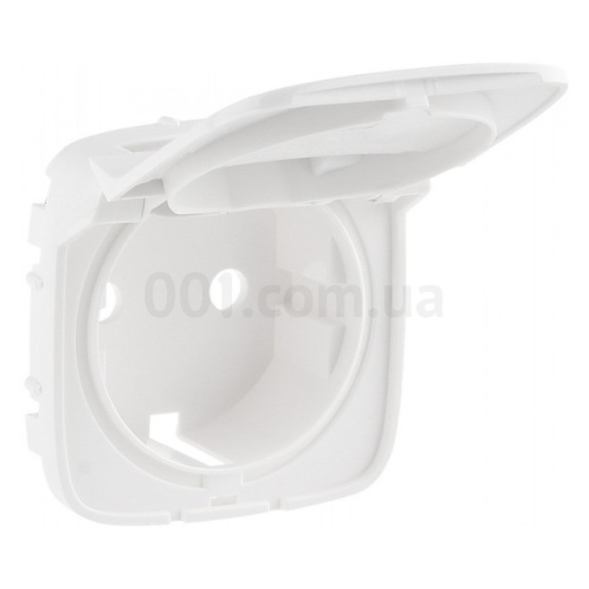 Лицьова панель з кришкою розетки з з/к Valena Allure біла, Legrand 256_256.jpg