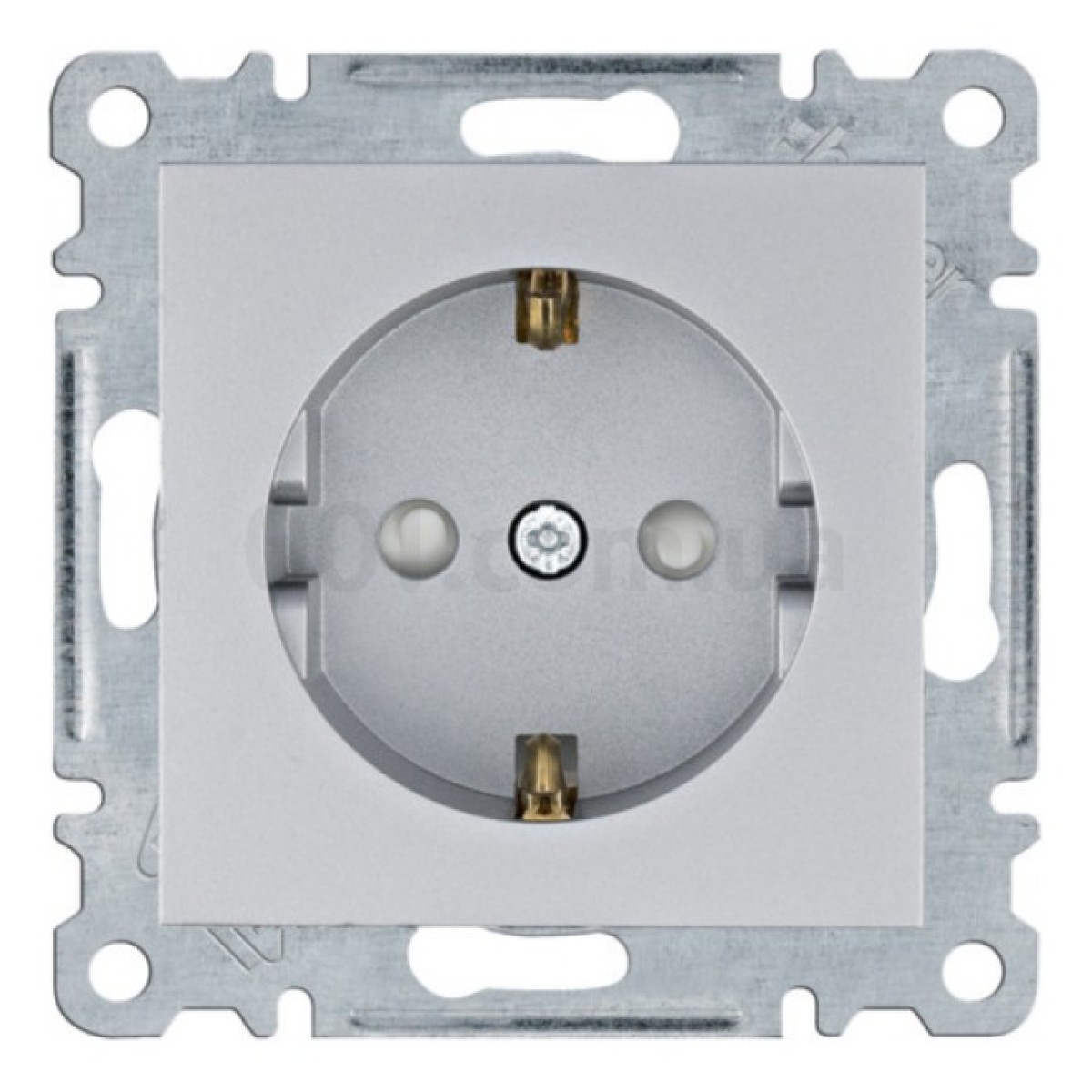 Розетка з з/к з захистом контактів Lumina срібляста 16А/230В, Hager 256_256.jpg