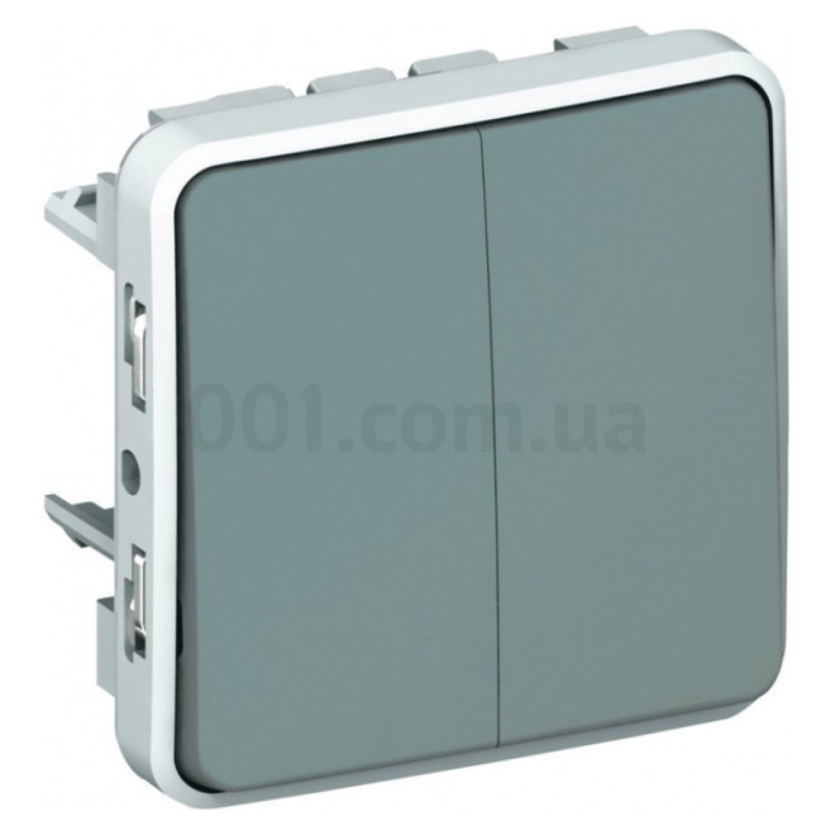 Переключатель двухклавишный на два направления Plexo IP55 серый, Legrand 256_256.jpg