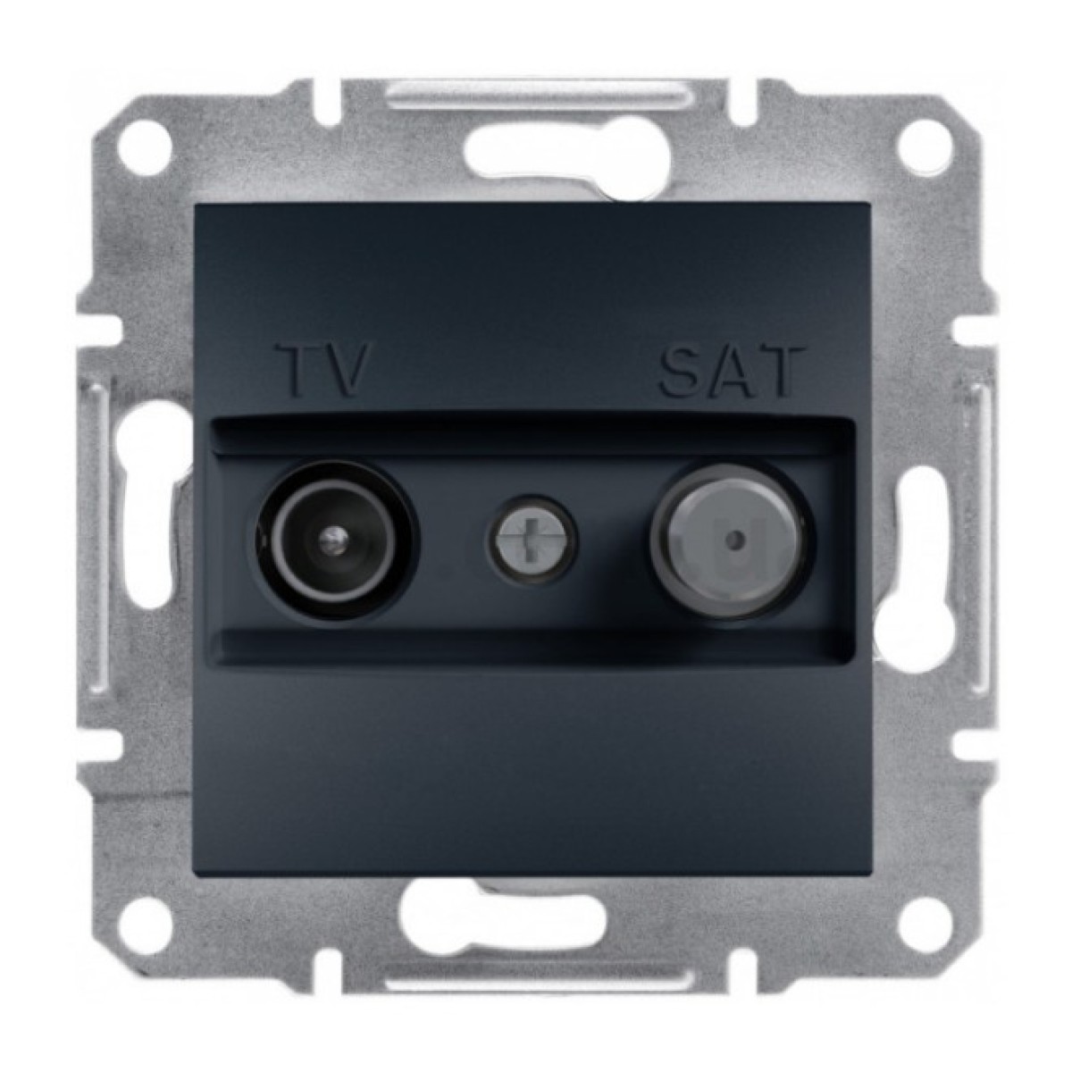Розетка TV-SAT оконечная (1 dB) Asfora антрацит, Schneider Electric 256_256.jpg