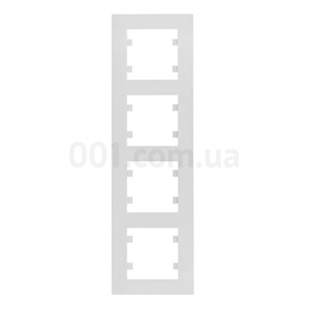 Рамка 4-місна вертикальна Lumina-Intens біла, Hager 256_256.jpg
