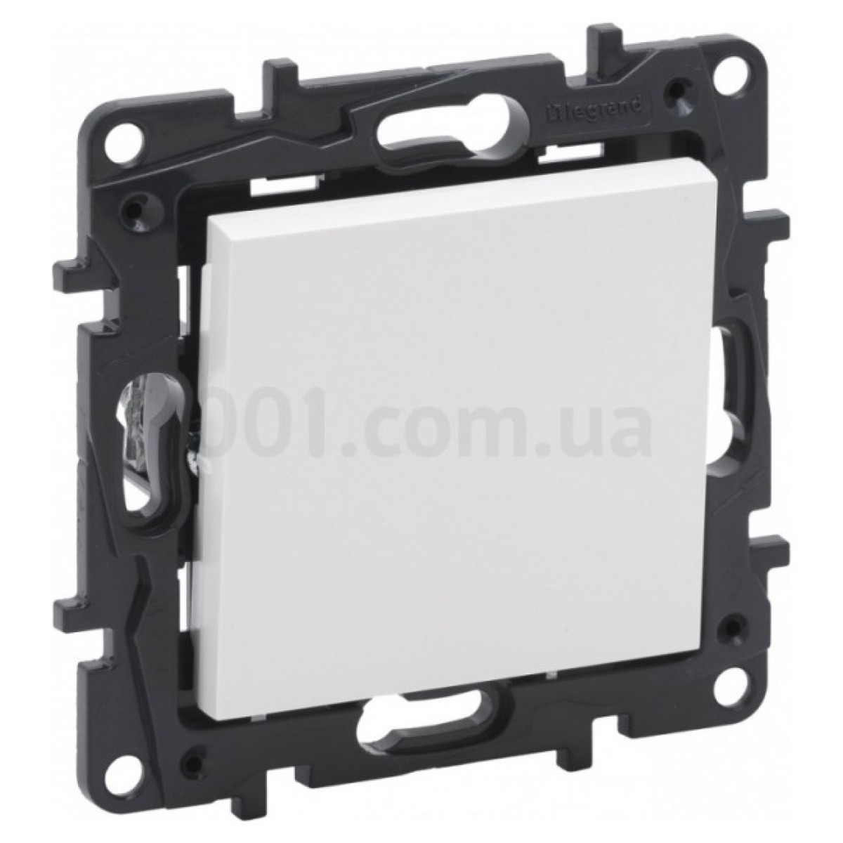 Перемикач одноклавішний 10А автоматичні клеми Niloe Step білий, Legrand 256_256.jpg