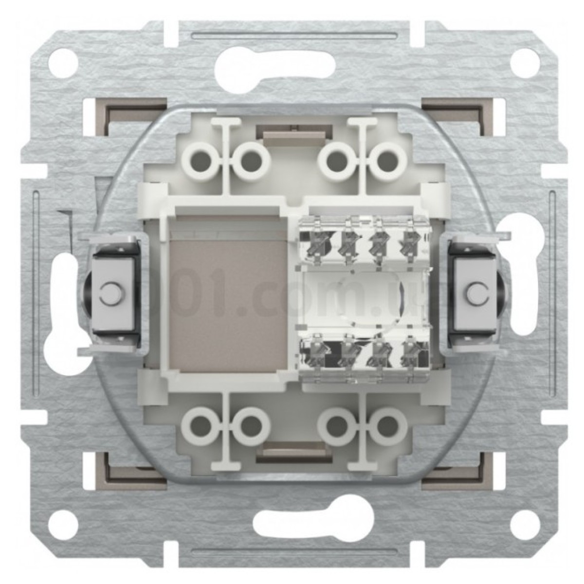Розетка компьютерная (RJ45) кат.6 UTP Asfora бронза, Schneider Electric 98_98.jpg - фото 2