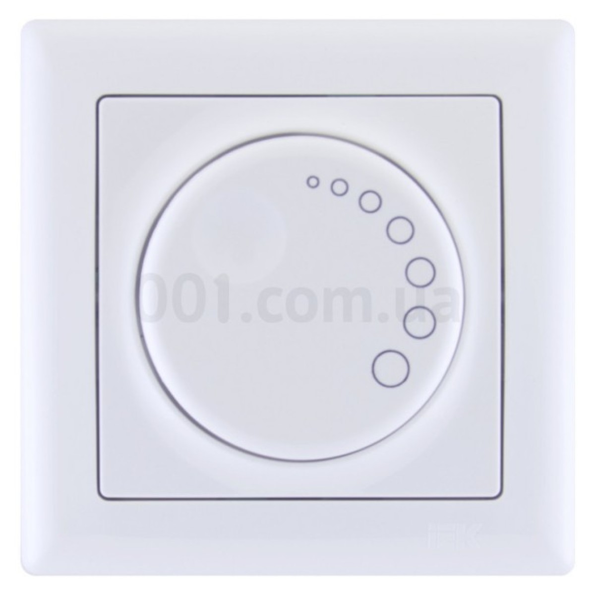 Светорегулятор поворотный с подсветкой 600W СВ01-01-0-ББ белый BOLERO, IEK 256_256.jpg