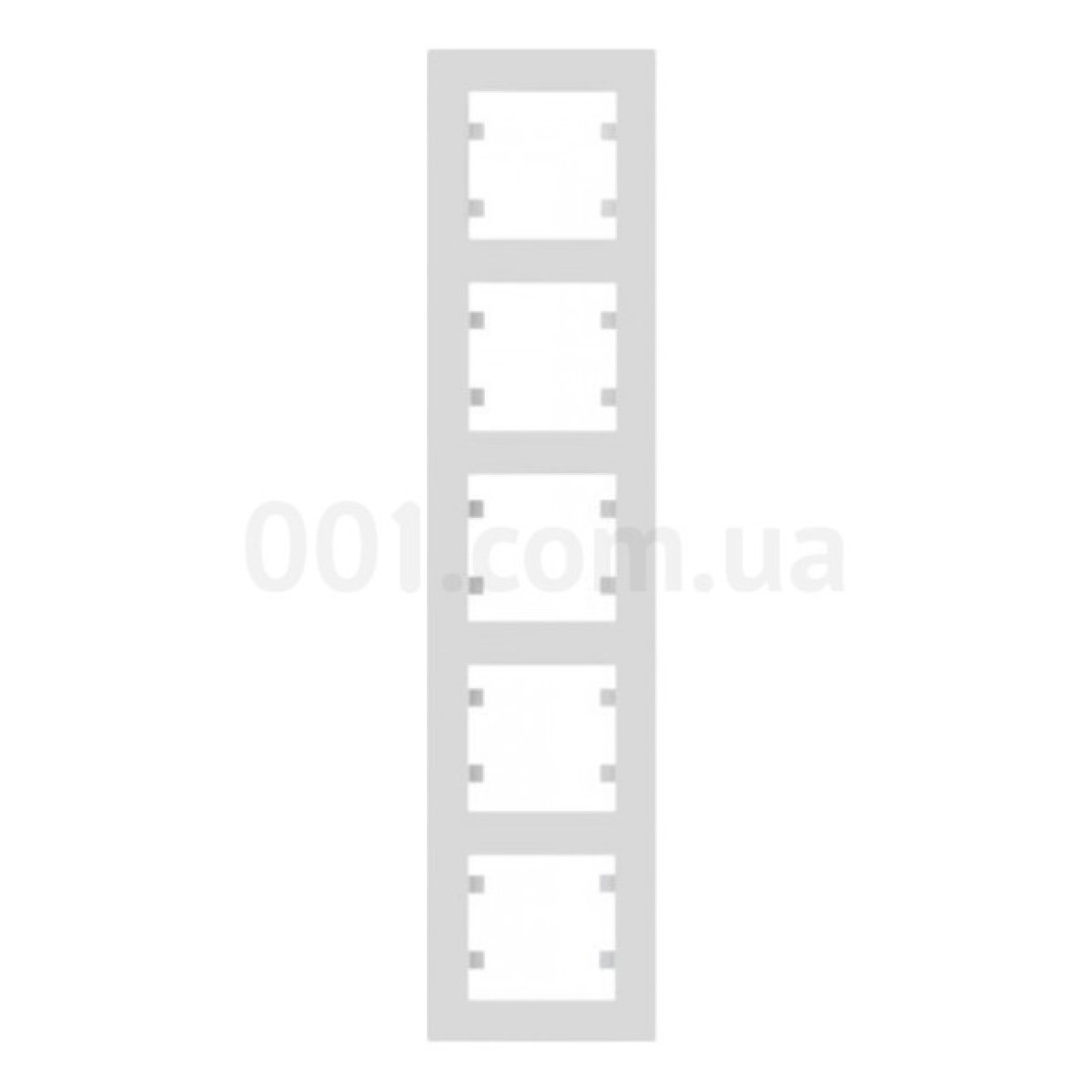 Рамка 5-місна вертикальна Lumina-Intens біла, Hager 256_256.jpg