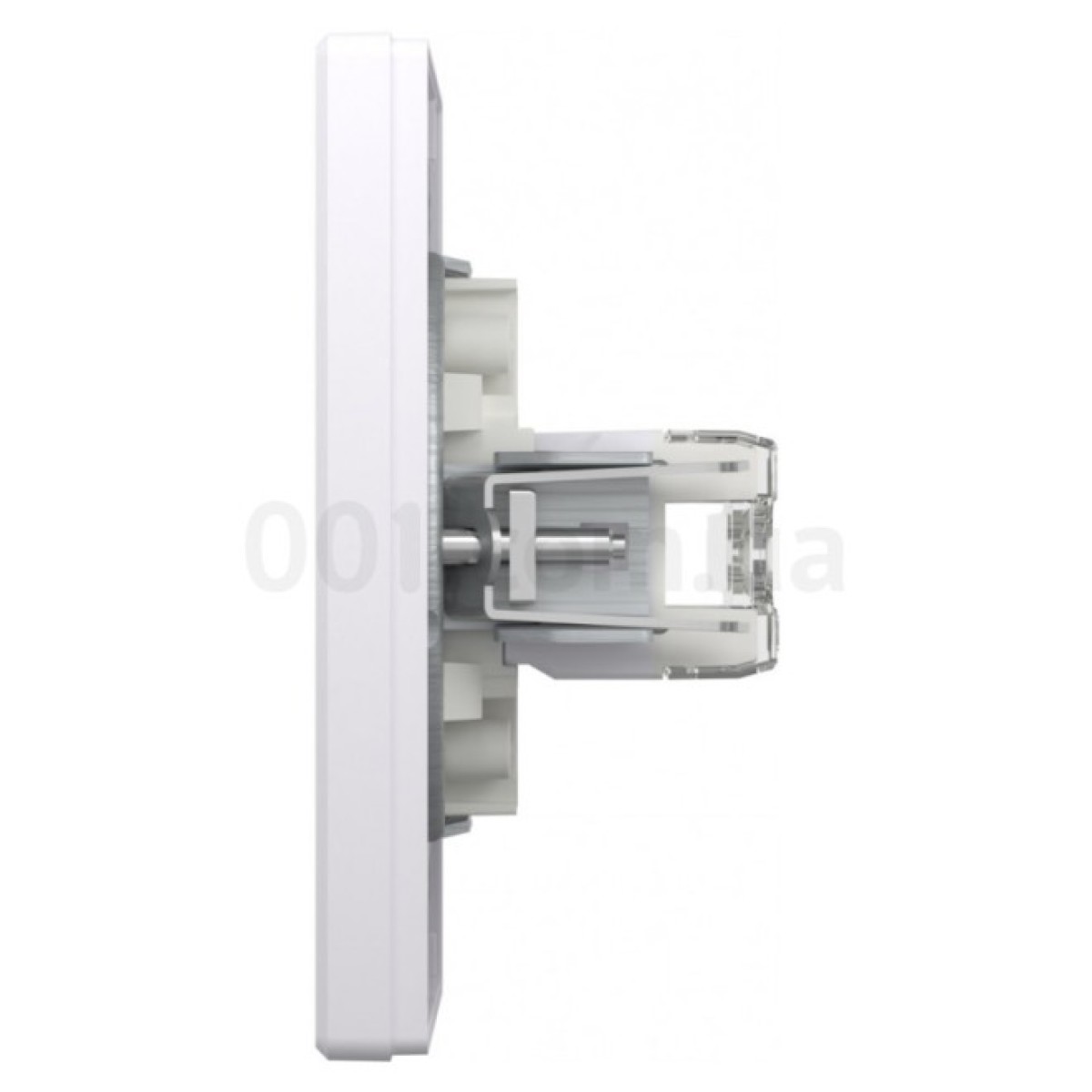 Розетка компьютерная (RJ45) кат.6 UTP двойная Asfora белая, Schneider Electric 98_98.jpg - фото 3