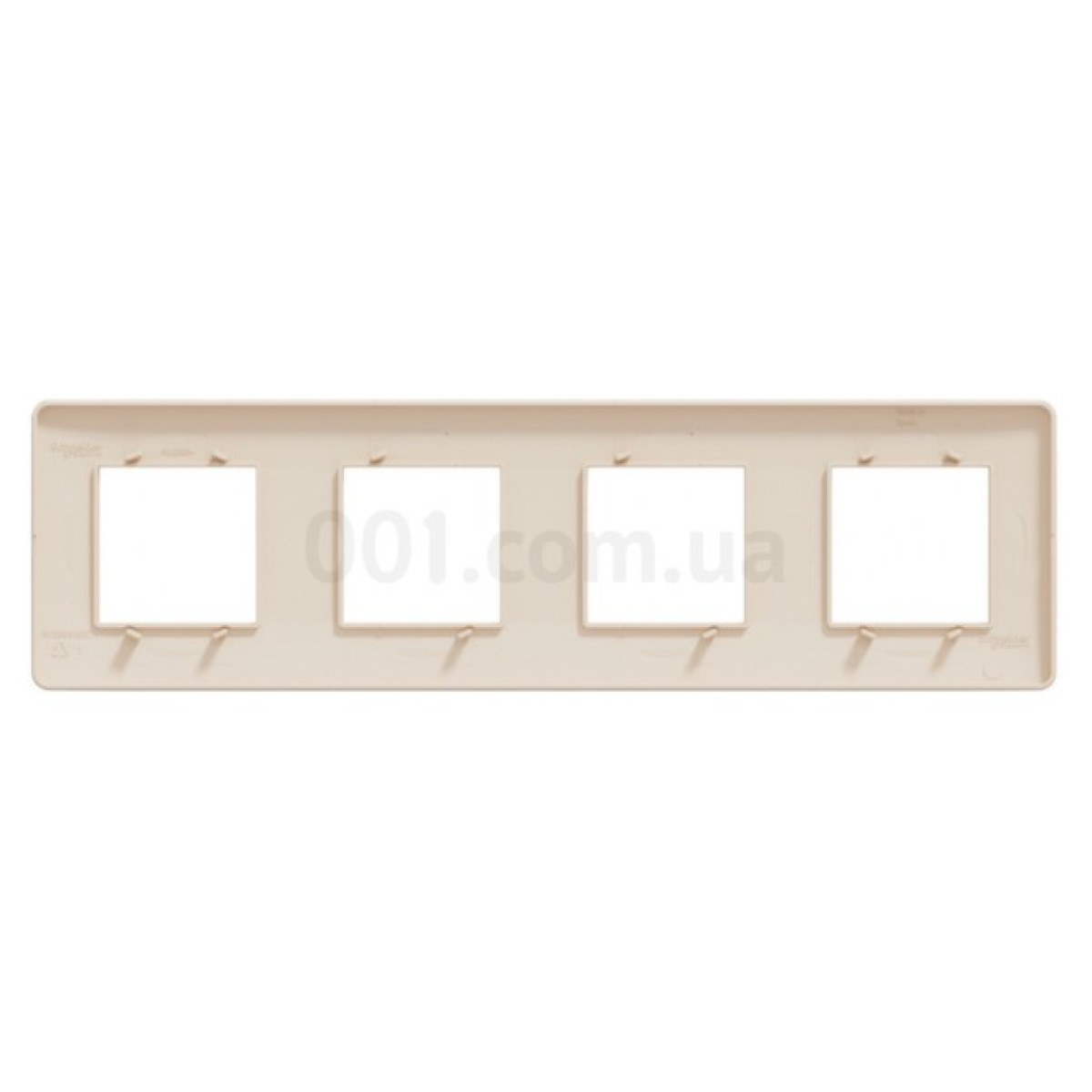 Рамка 4-местная Unica Studio бежевая, Schneider Electric 98_98.jpg - фото 2
