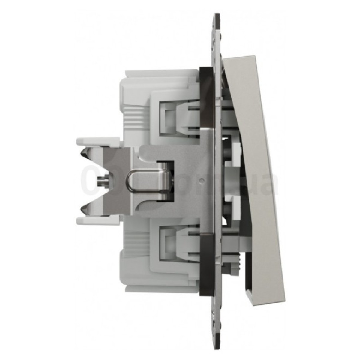 Выключатель кнопочный (самозажимные клеммы) Asfora бронза, Schneider Electric 98_98.jpg - фото 9