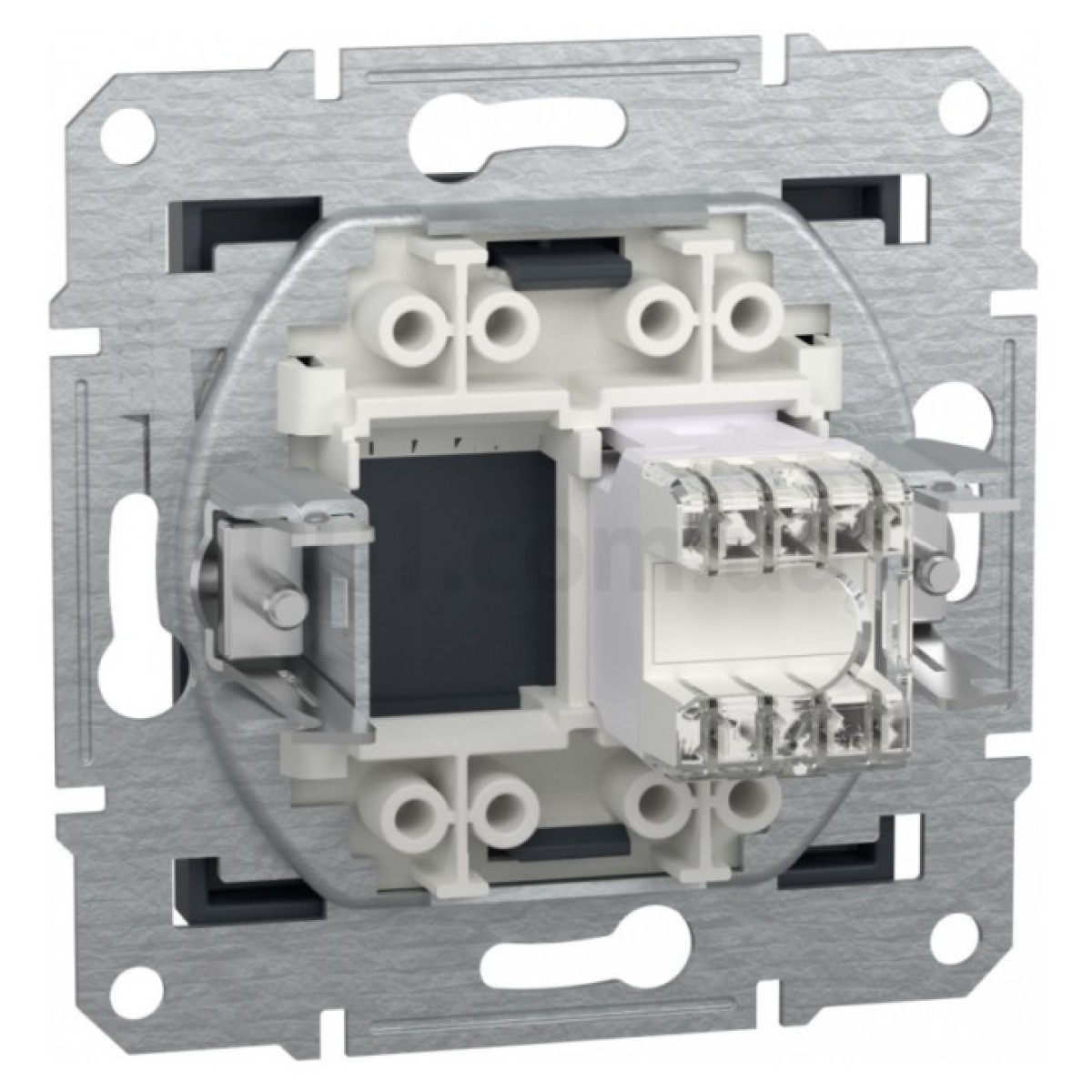 Розетка компьютерная (RJ45) кат.5e STP Asfora антрацит, Schneider Electric 98_98.jpg - фото 3