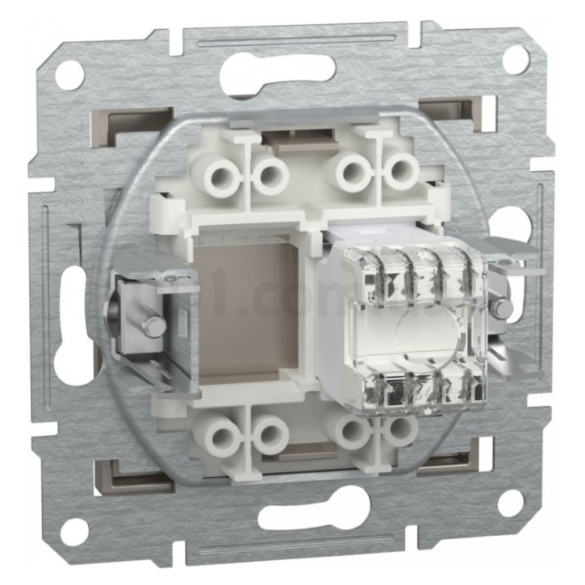 Розетка компьютерная (RJ45) кат.6 UTP Asfora бронза, Schneider Electric 98_98.jpg - фото 5