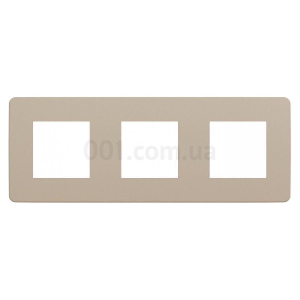 Рамка 3-постовая Unica Studio песочная/бежевая, Schneider Electric 98_98.jpg - фото 3