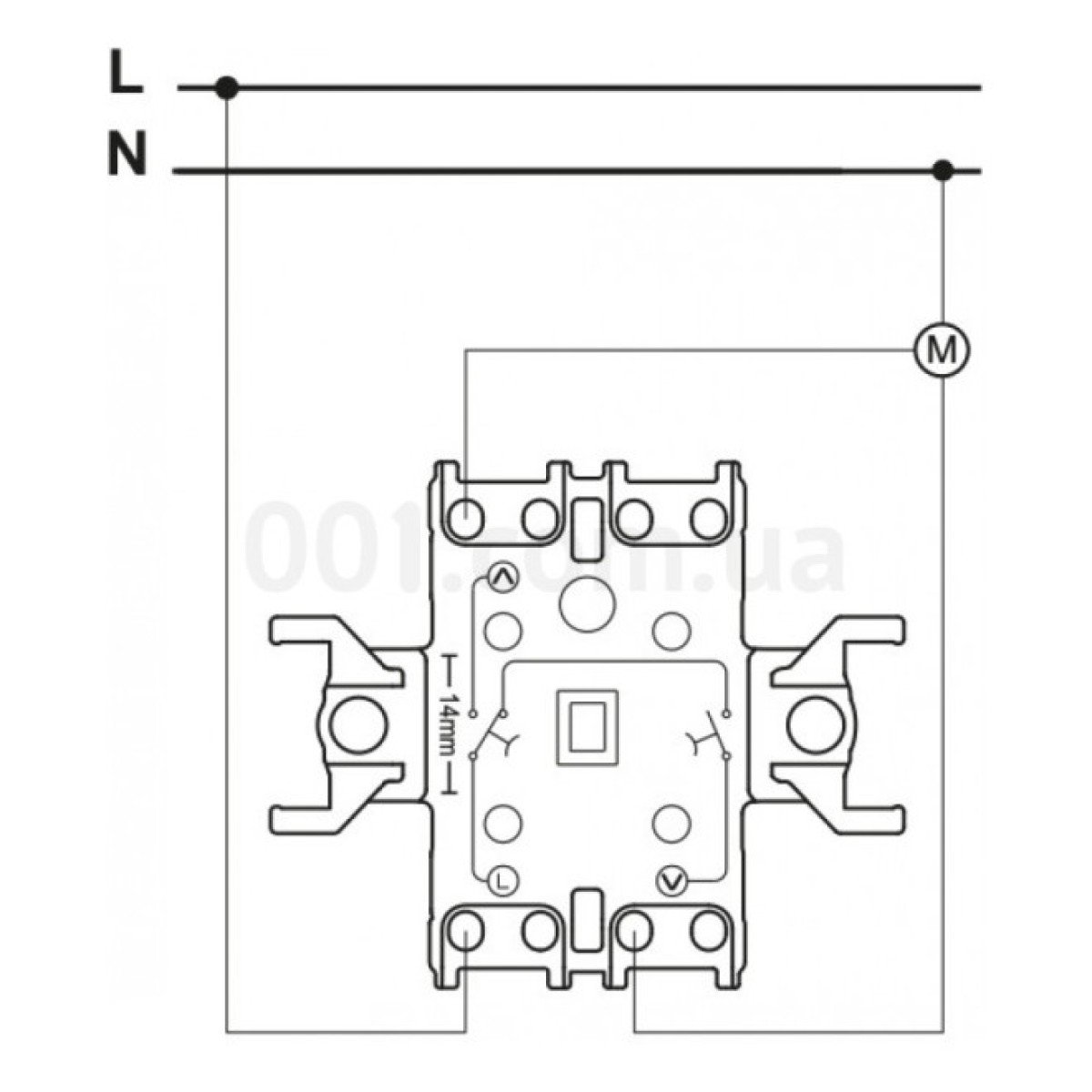 Выключатель для жалюзи (самозажимные клеммы) Asfora антрацит, Schneider Electric 98_98.jpg - фото 10