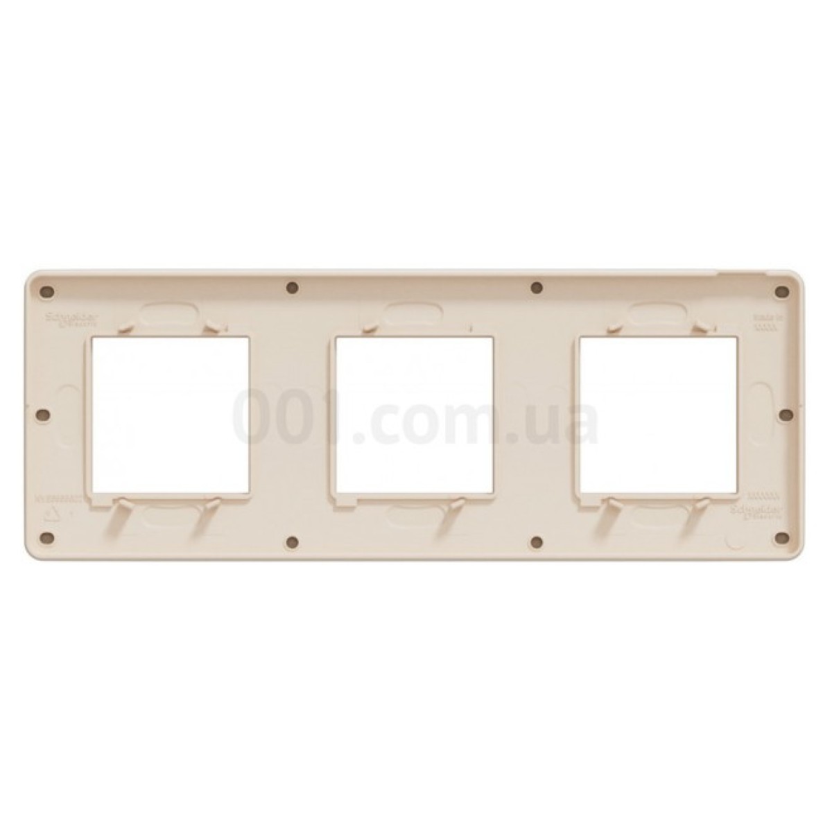 Рамка 3-постовая Unica Studio песочная/бежевая, Schneider Electric 98_98.jpg - фото 4