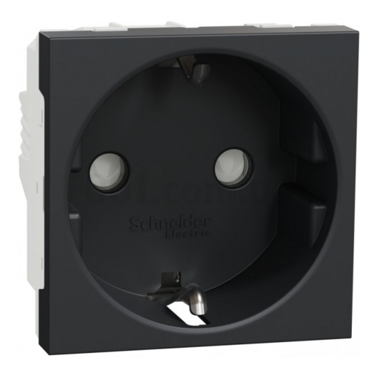Розетка с з/к и шторками 16А (винтовые зажимы) Unica New антрацит, Schneider Electric 256_256.jpg