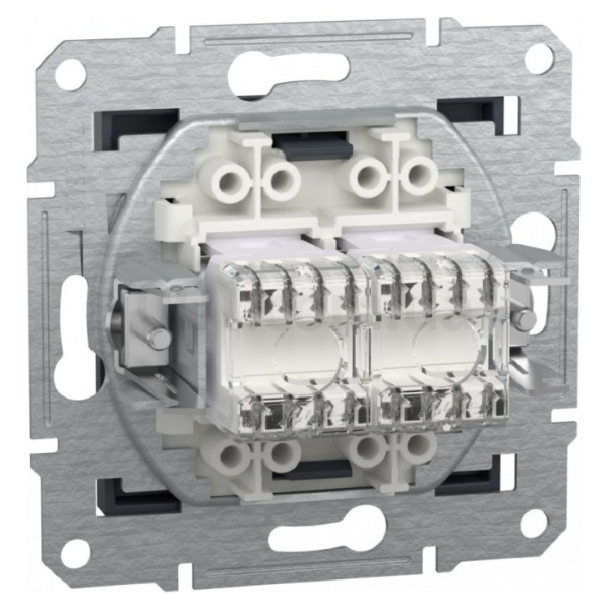 Розетка компьютерная (RJ45) кат.6 UTP двойная Asfora антрацит, Schneider Electric 98_98.jpg - фото 8