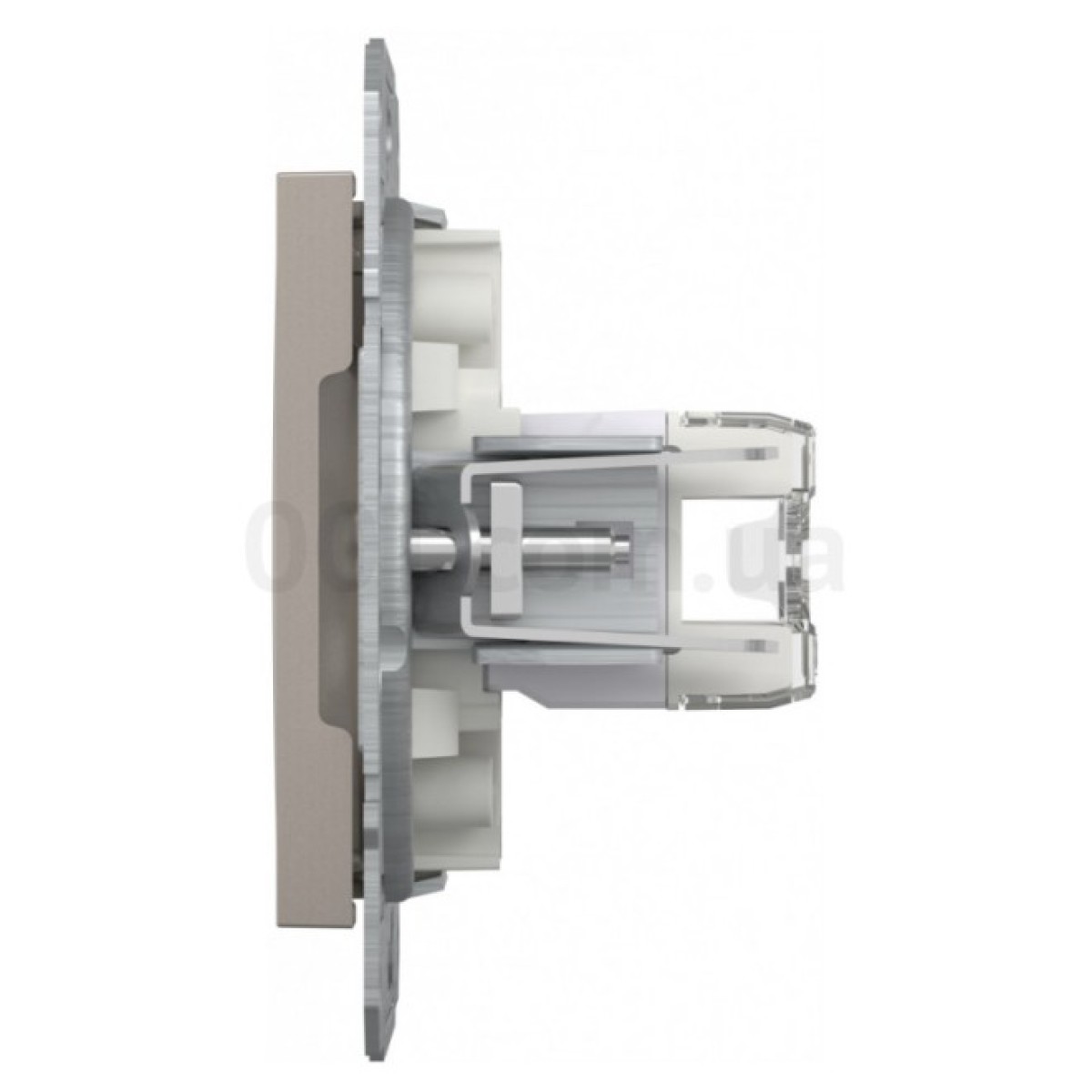 Розетка компьютерная (RJ45) кат.5e UTP двойная Asfora бронза, Schneider Electric 98_98.jpg - фото 6