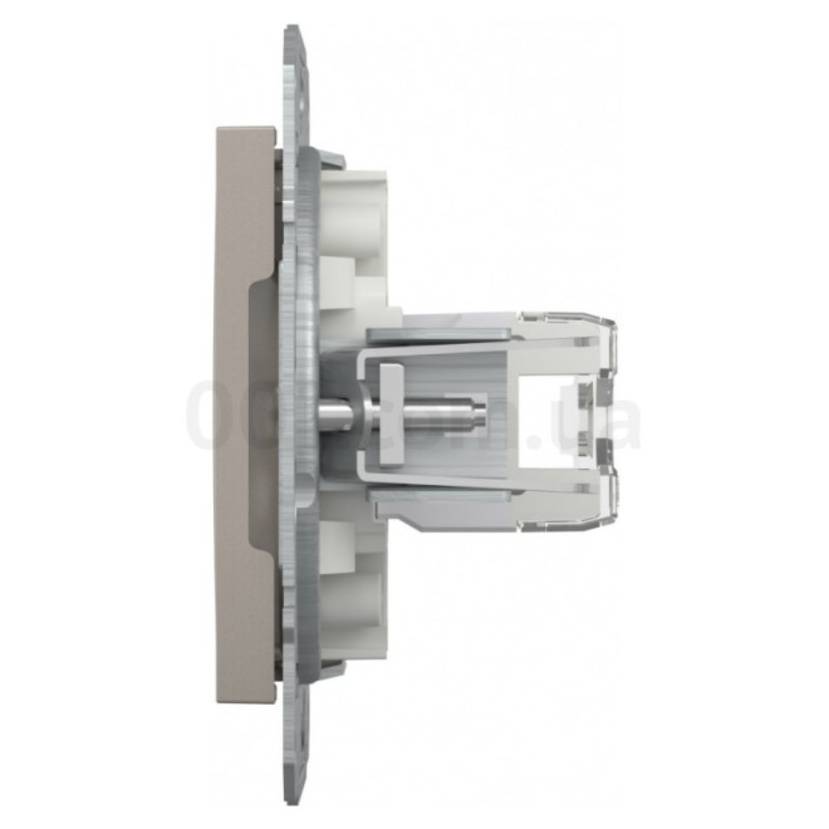 Розетка компьютерная (RJ45) кат.6 UTP Asfora бронза, Schneider Electric 98_98.jpg - фото 7