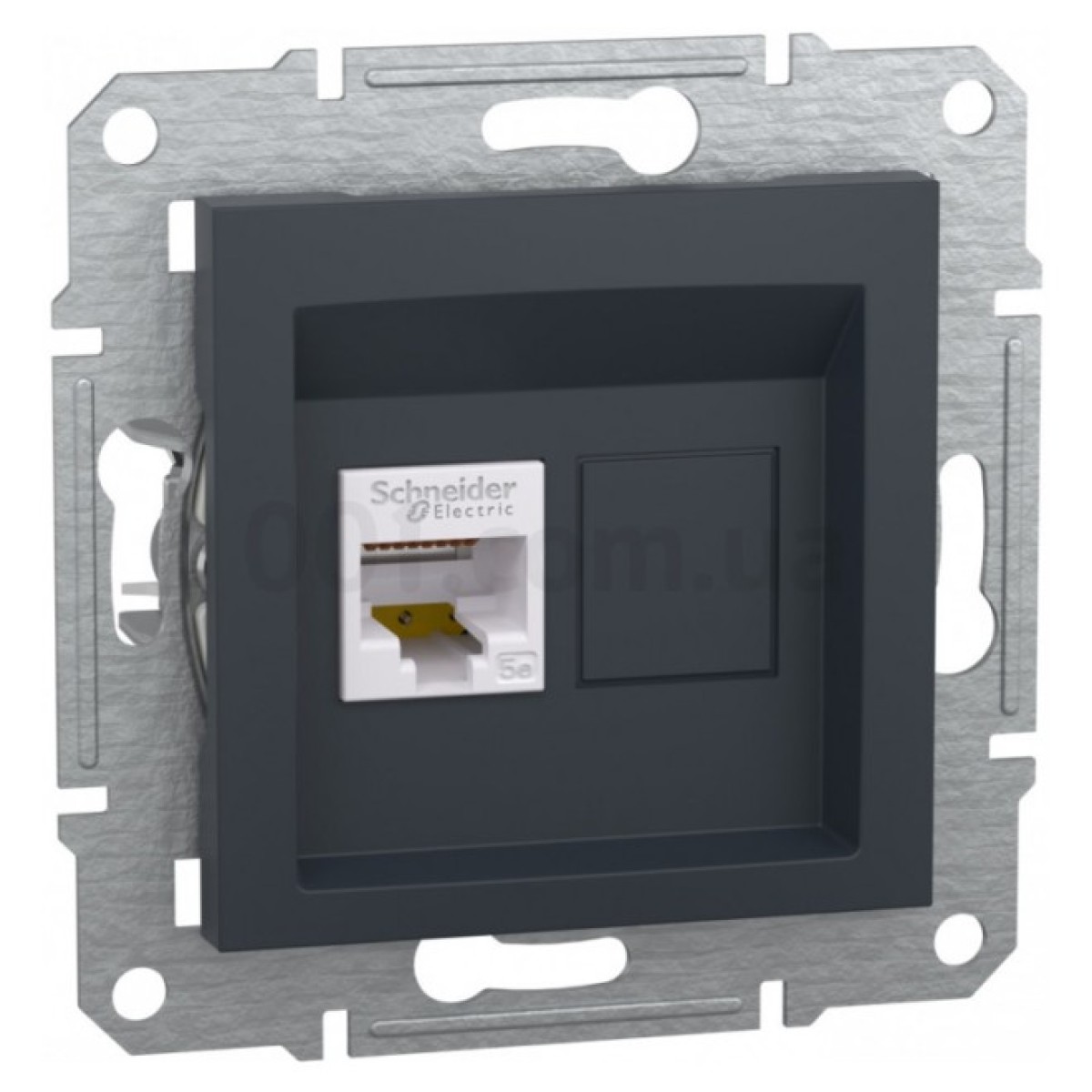 Розетка компьютерная (RJ45) кат.5e STP Asfora антрацит, Schneider Electric 256_256.jpg