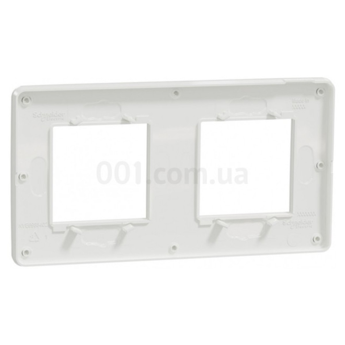 Рамка 2-постовая Unica Studio белая/белая, Schneider Electric 98_98.jpg - фото 8