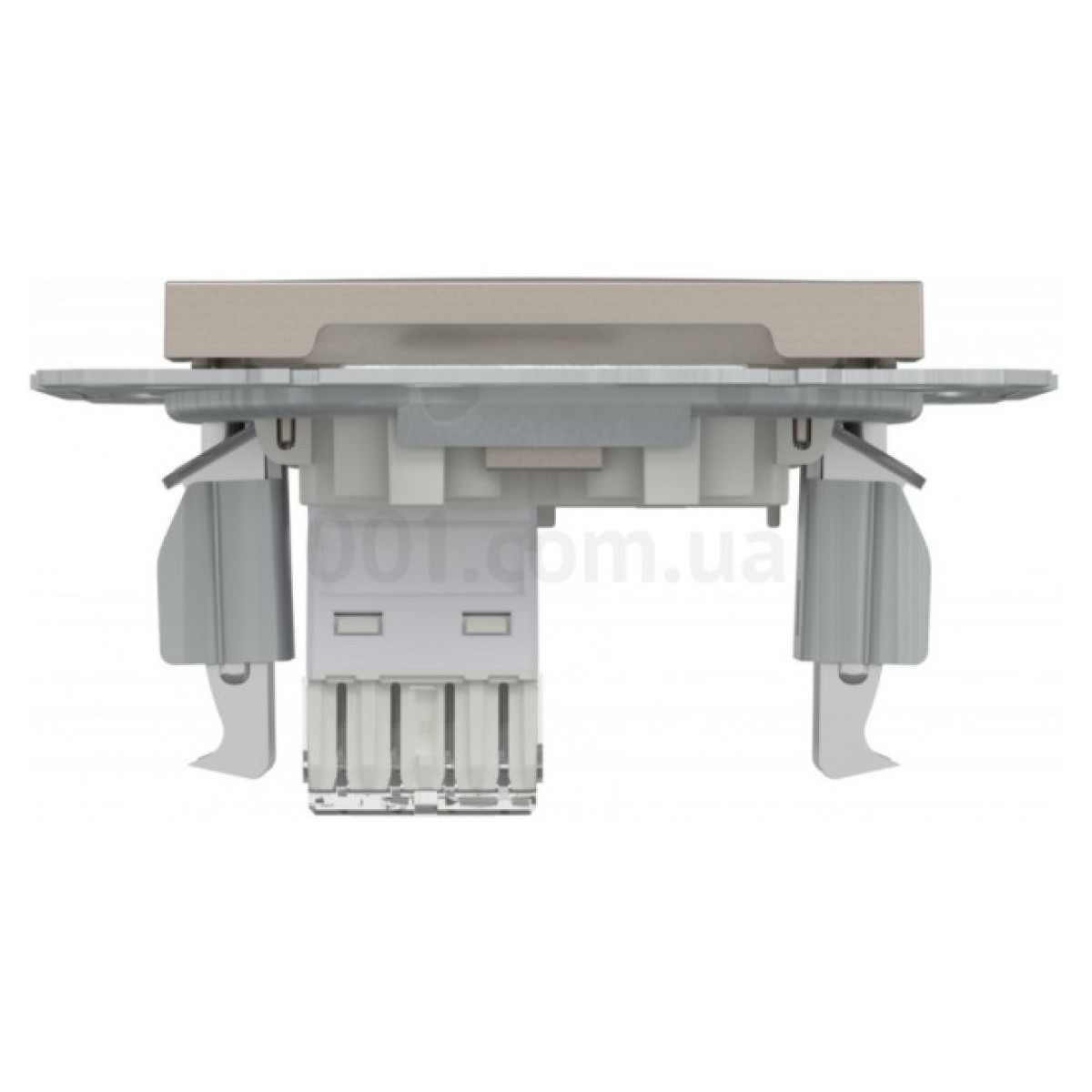 Розетка компьютерная (RJ45) кат.6 UTP Asfora бронза, Schneider Electric 98_98.jpg - фото 8