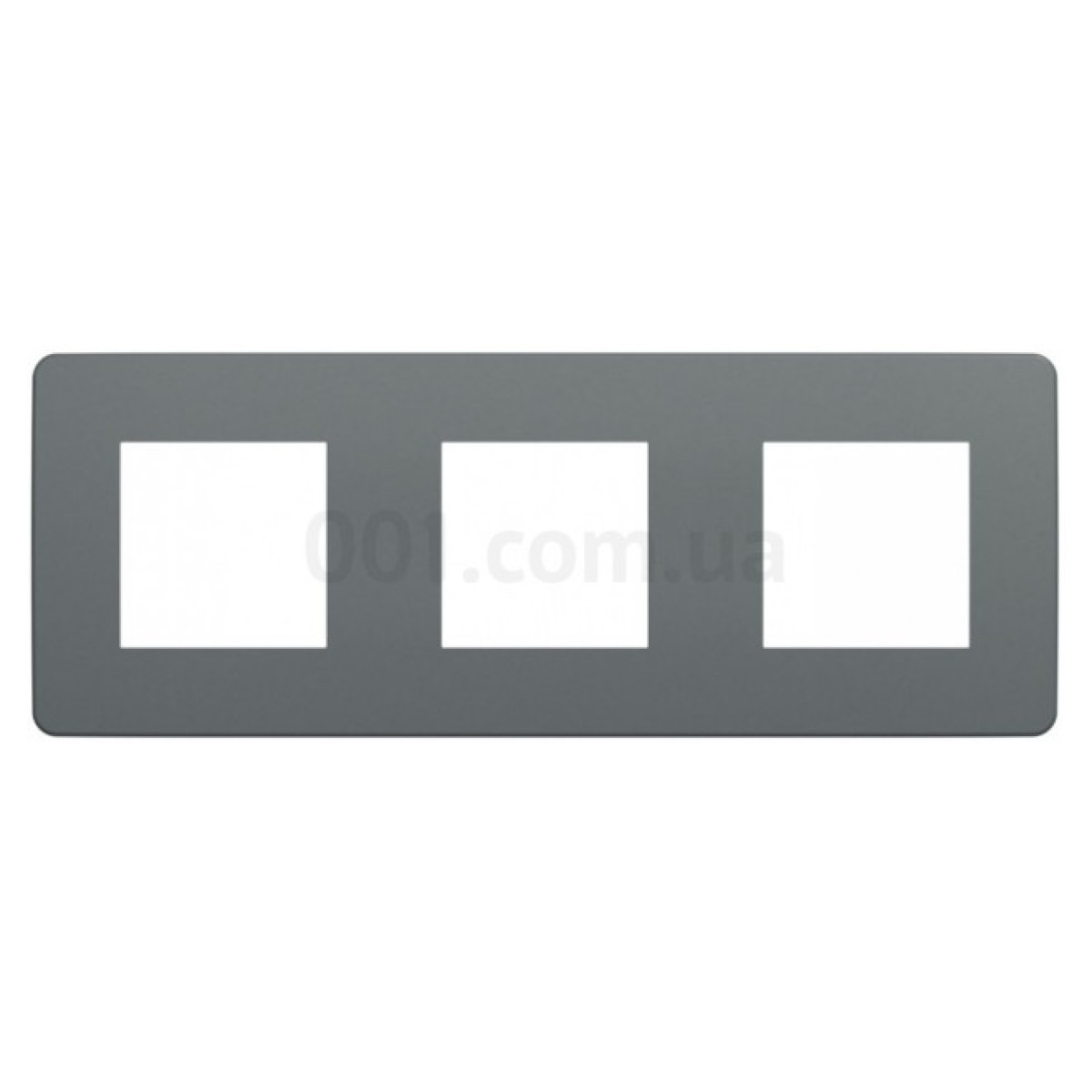 Рамка 3-постовая Unica Studio дымчато-серая/антрацит, Schneider Electric 98_98.jpg - фото 6