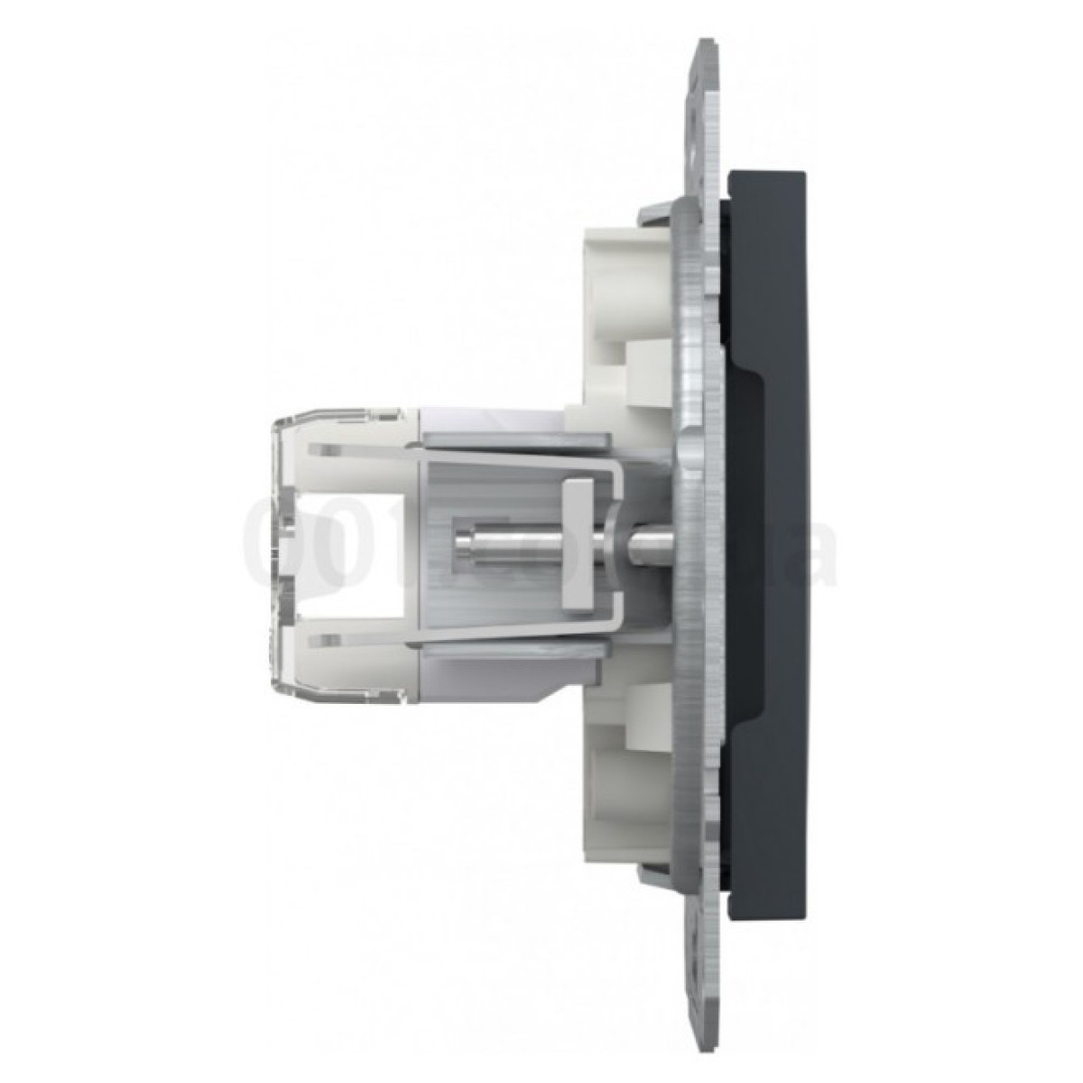 Розетка компьютерная (RJ45) кат.5e STP Asfora антрацит, Schneider Electric 98_98.jpg - фото 7
