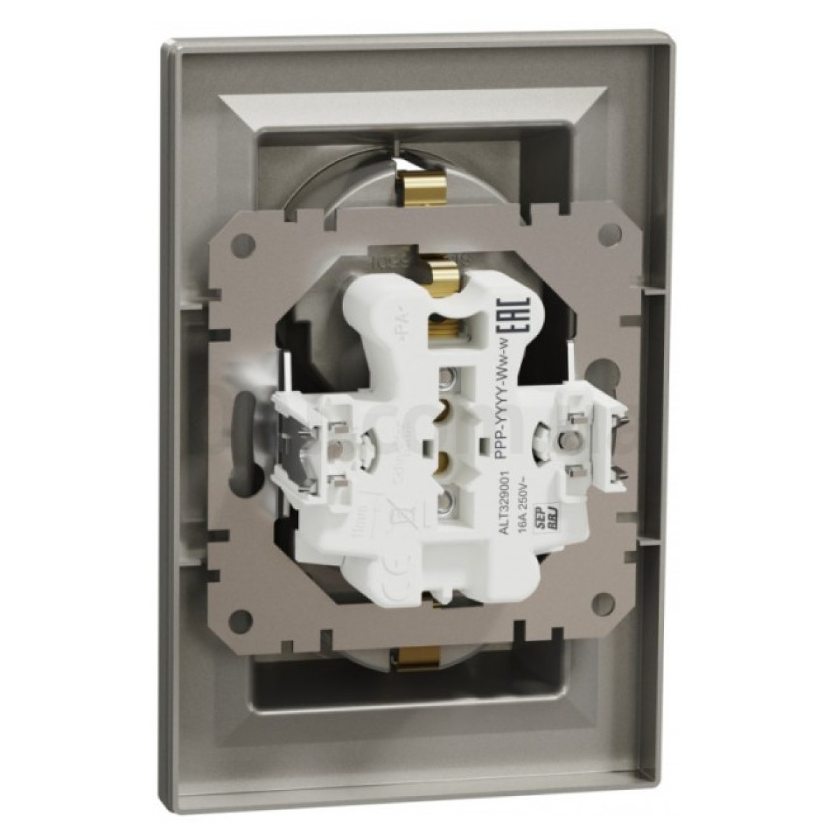 Розетка с з/к двойная Asfora бронза, Schneider Electric 98_98.jpg - фото 9