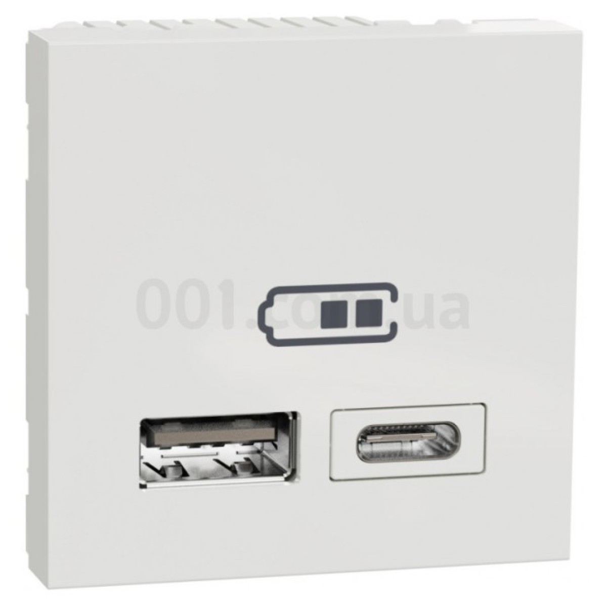 Двойная USB розетка тип A+C Unica New белая, Schneider Electric 256_256.jpg