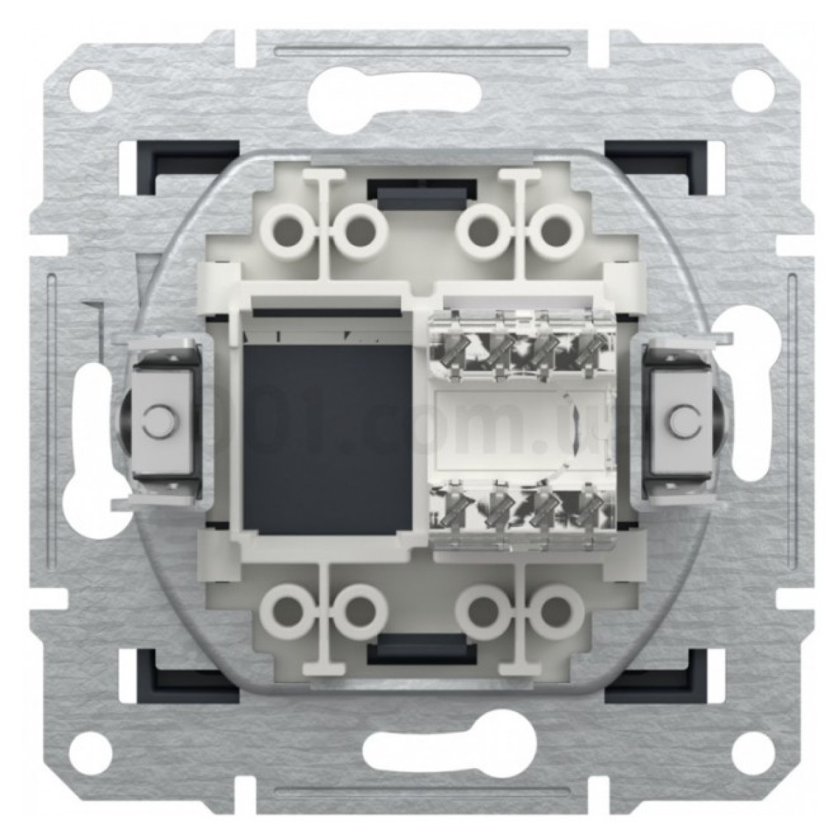 Розетка компьютерная (RJ45) кат.5e STP Asfora антрацит, Schneider Electric 98_98.jpg - фото 9