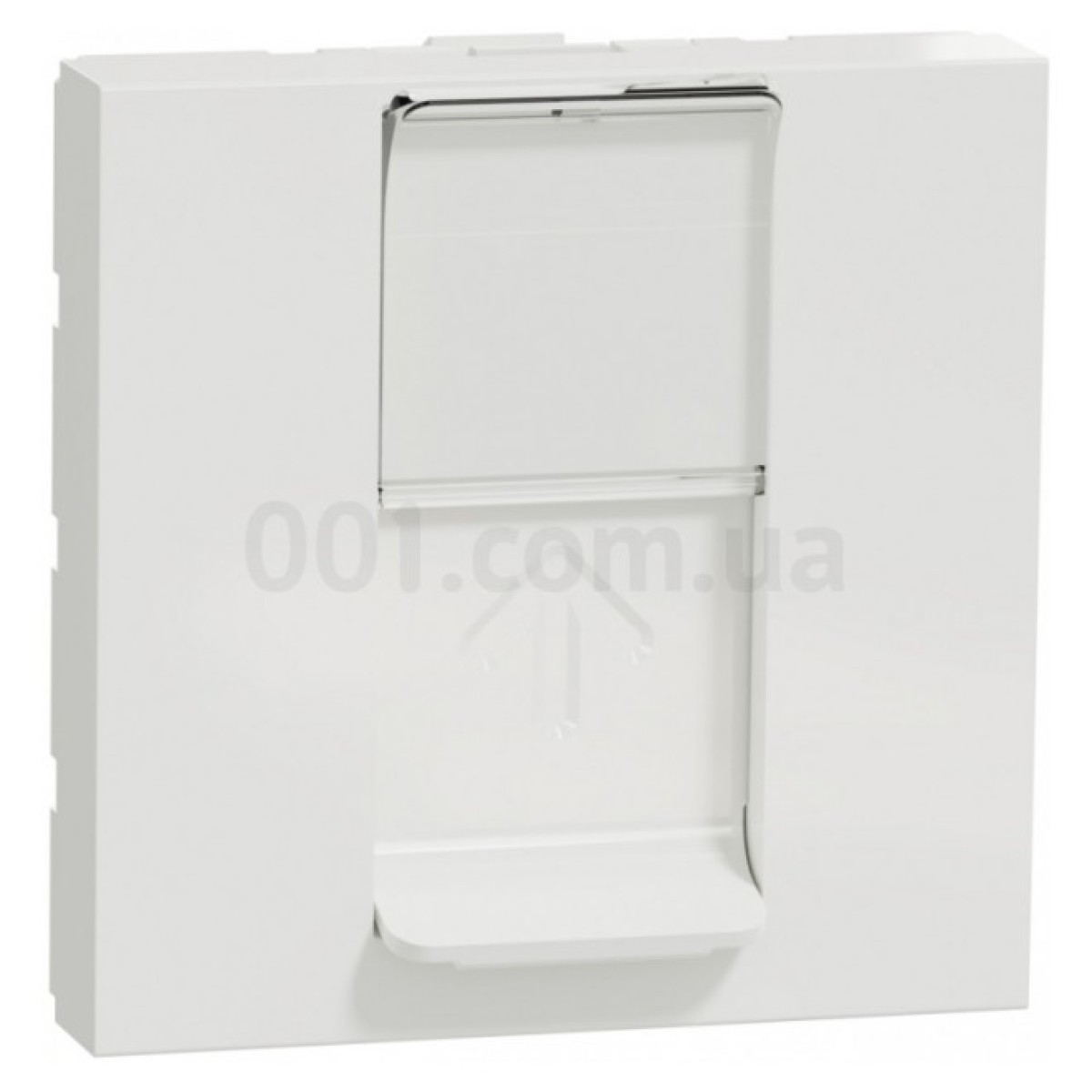 Розетка компьютерная RJ45 кат.5 STP (2 модуля) Unica New белая, Schneider Electric 256_256.jpg
