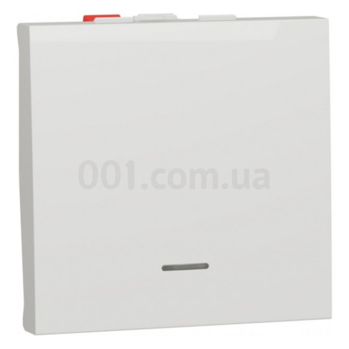 Переключатель 1-клавишный с нейтралью (2 модуля) 10А Unica New белый, Schneider Electric 256_256.jpg
