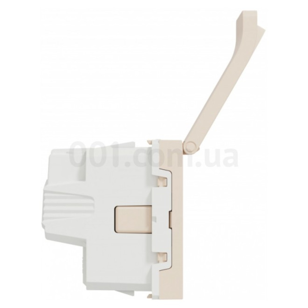 Розетка с з/к, шторками и крышкой 16А (винтовые зажимы) Unica New бежевая, Schneider Electric 98_98.jpg - фото 6