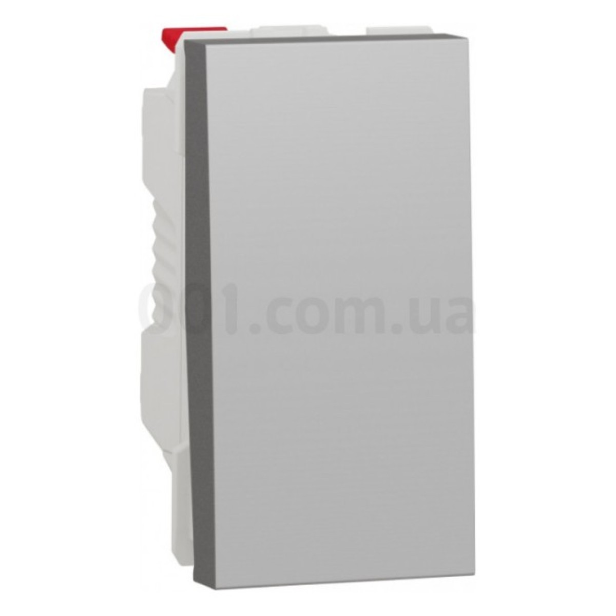 Выключатель 1-клавишный (1 модуль) 10А Unica New алюминий, Schneider Electric 256_256.jpg