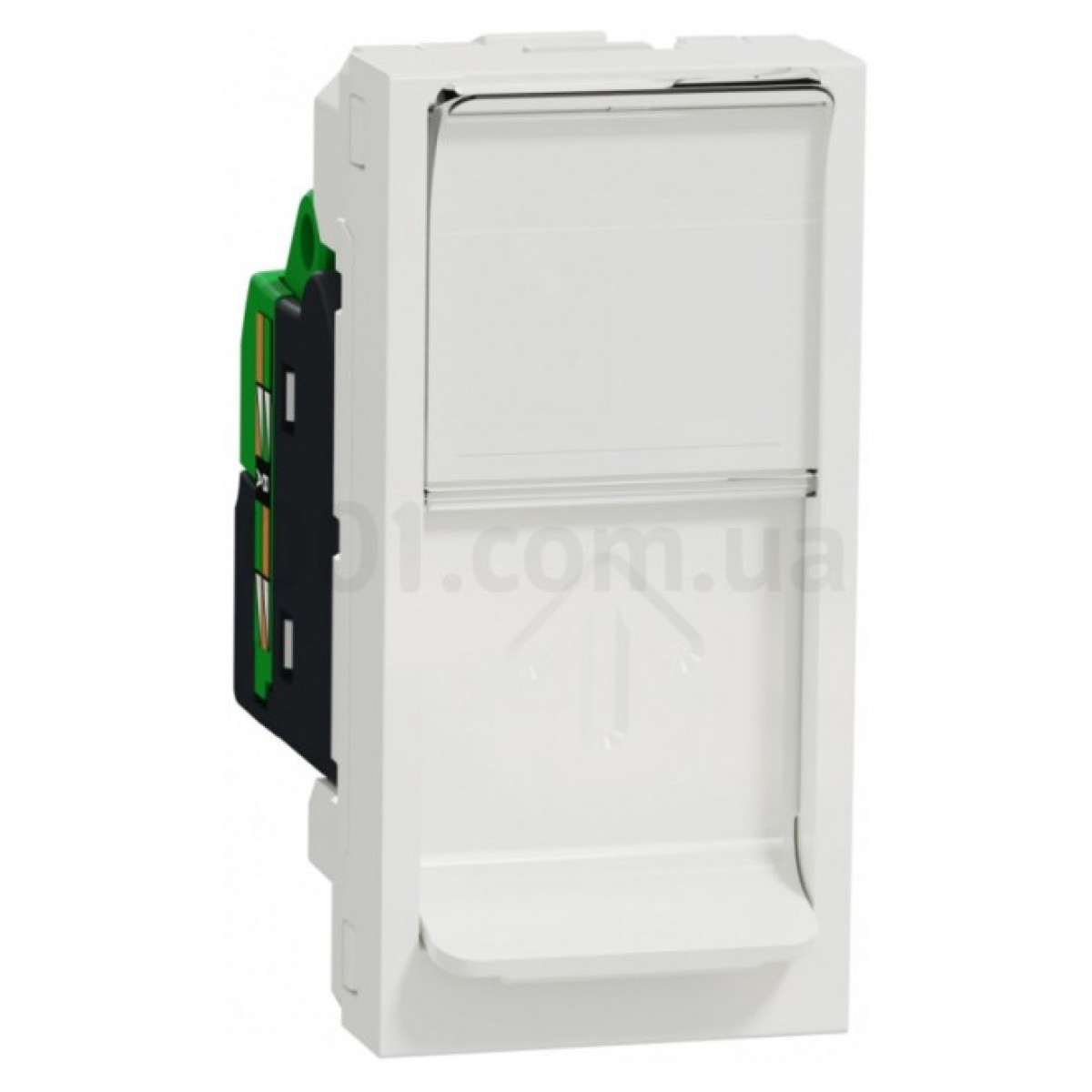 Розетка компьютерная RJ45 кат.6 UTP (1 модуль) Unica New белая, Schneider Electric 256_256.jpg