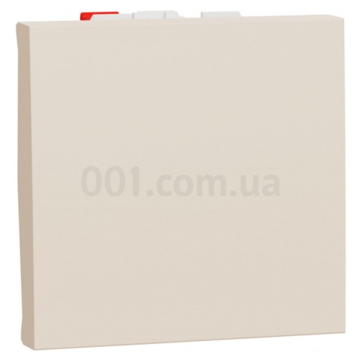 Выключатель 1-клавишный кнопочный (2 модуля) 10А Unica New бежевый, Schneider Electric 256_256.jpg
