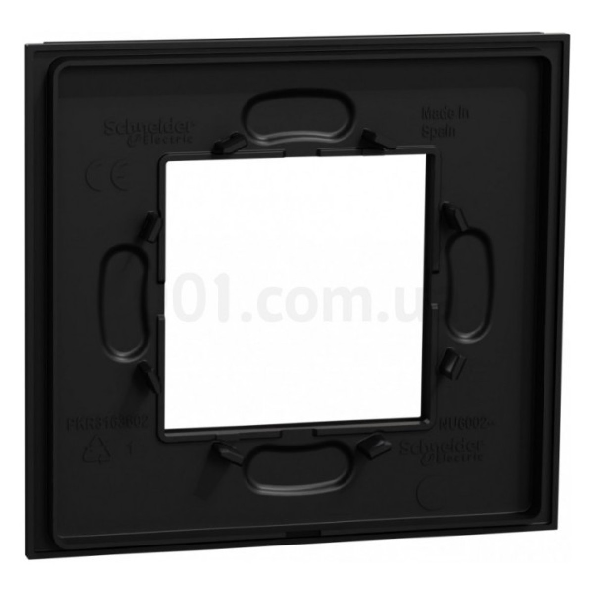 Рамка 1-постовая Unica Deco Material каучук, Schneider Electric 98_98.jpg - фото 3