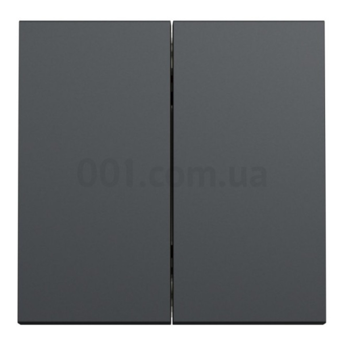 Переключатель 2-клавишный (2 модуля) 10А Unica New антрацит, Schneider Electric 98_98.jpg - фото 3