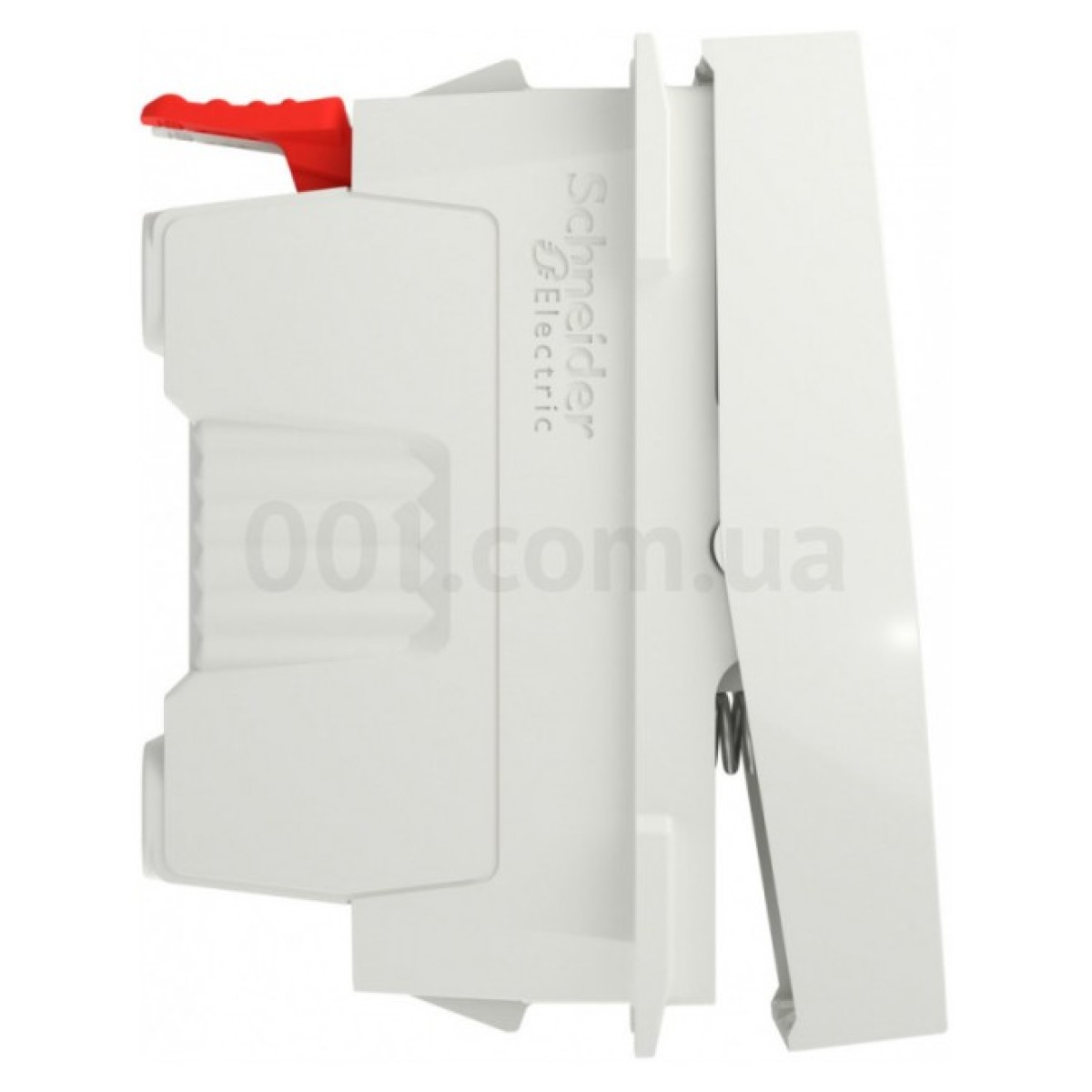 Выключатель 1-клавишный кнопочный (1 модуль) 10А Unica New белый, Schneider Electric 98_98.jpg - фото 6