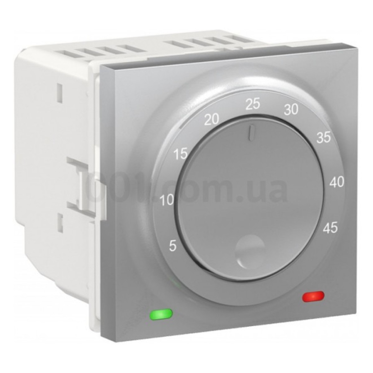 Термостат теплого пола 10А Unica New алюминий, Schneider Electric 256_256.jpg