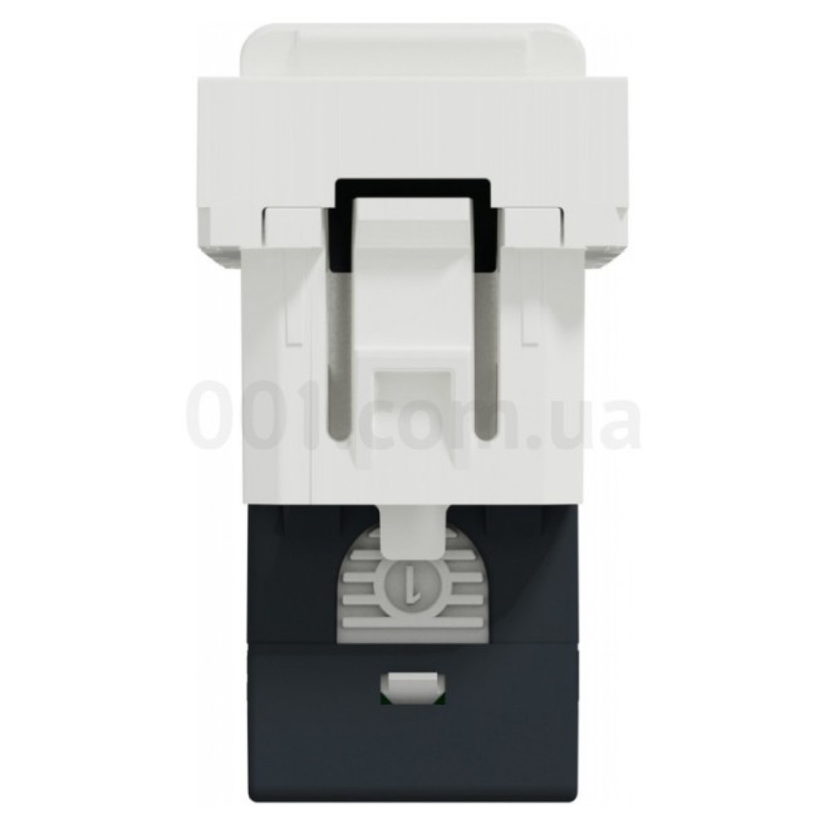Розетка компьютерная RJ45 кат.6 STP (1 модуль) Unica New белая, Schneider Electric 98_98.jpg - фото 5