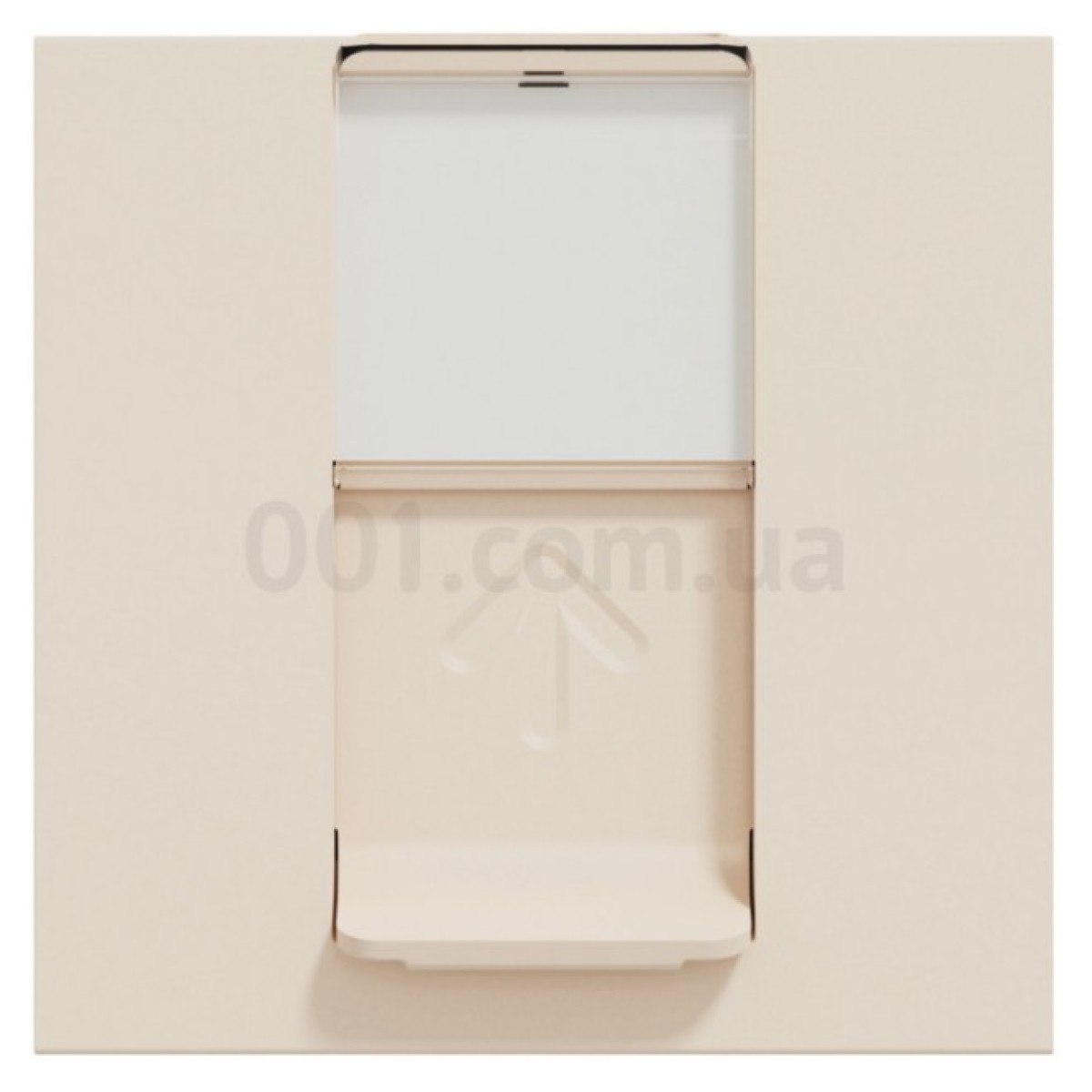 Розетка компьютерная RJ45 кат.5 UTP (2 модуля) Unica New бежевая, Schneider Electric 98_98.jpg - фото 6