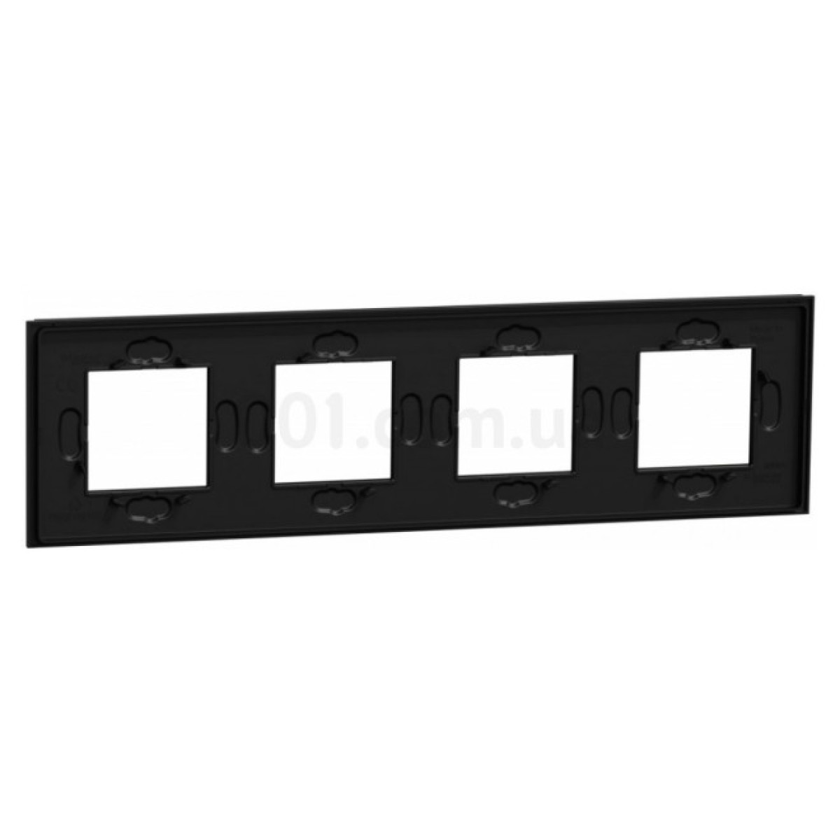 Рамка 4-постовая Unica Deco Material каучук, Schneider Electric 98_98.jpg - фото 3