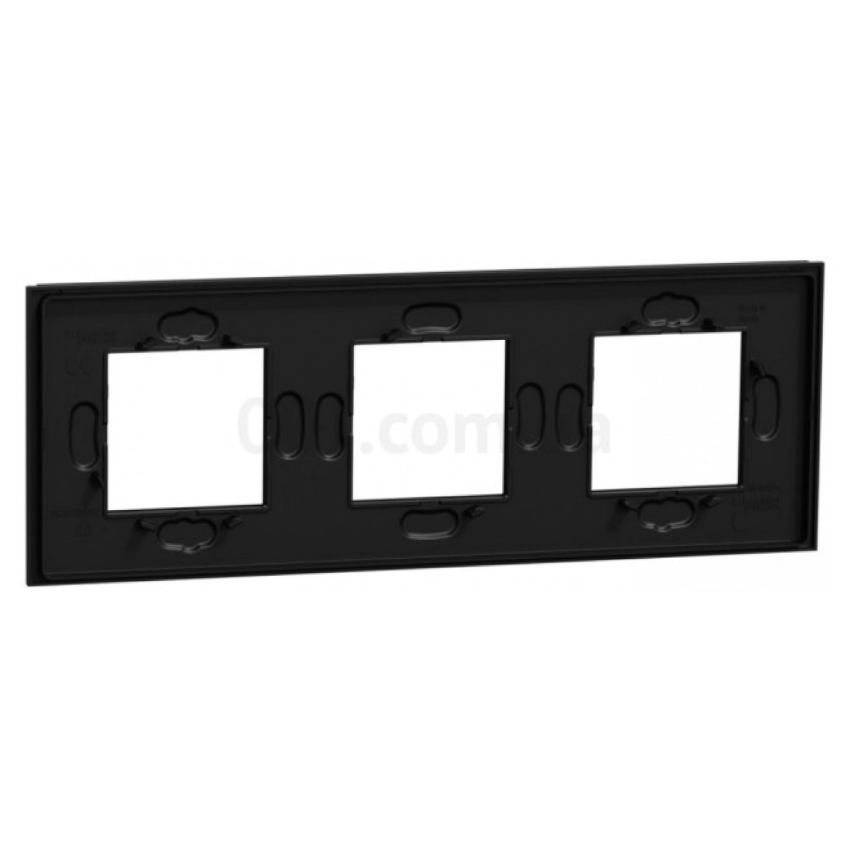 Рамка 3-постовая Unica Deco Material каучук, Schneider Electric 98_98.jpg - фото 4
