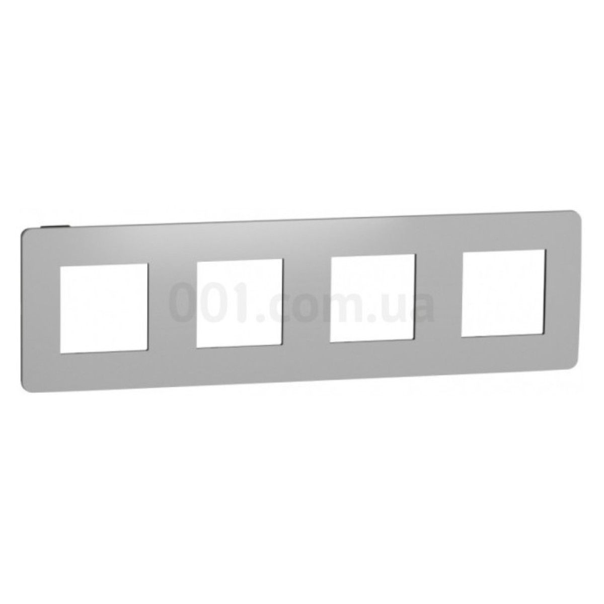 Рамка 4-постовая Unica Studio хром/антрацит, Schneider Electric 256_256.jpg