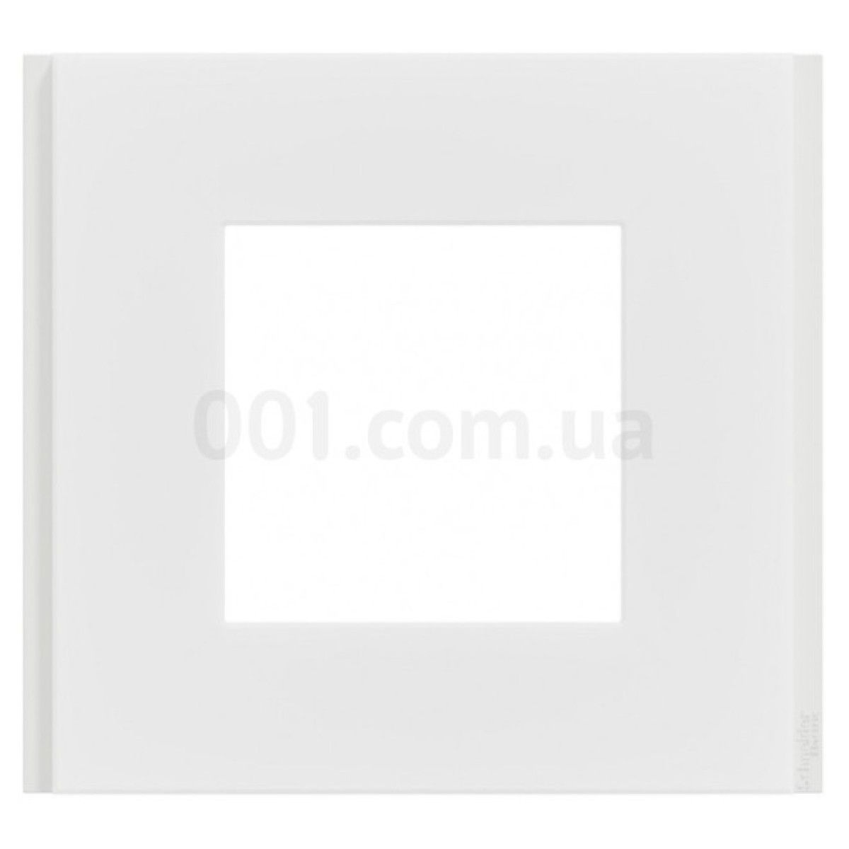 Рамка 1-постовая Unica Deco Material матовый белый, Schneider Electric 98_98.jpg - фото 2