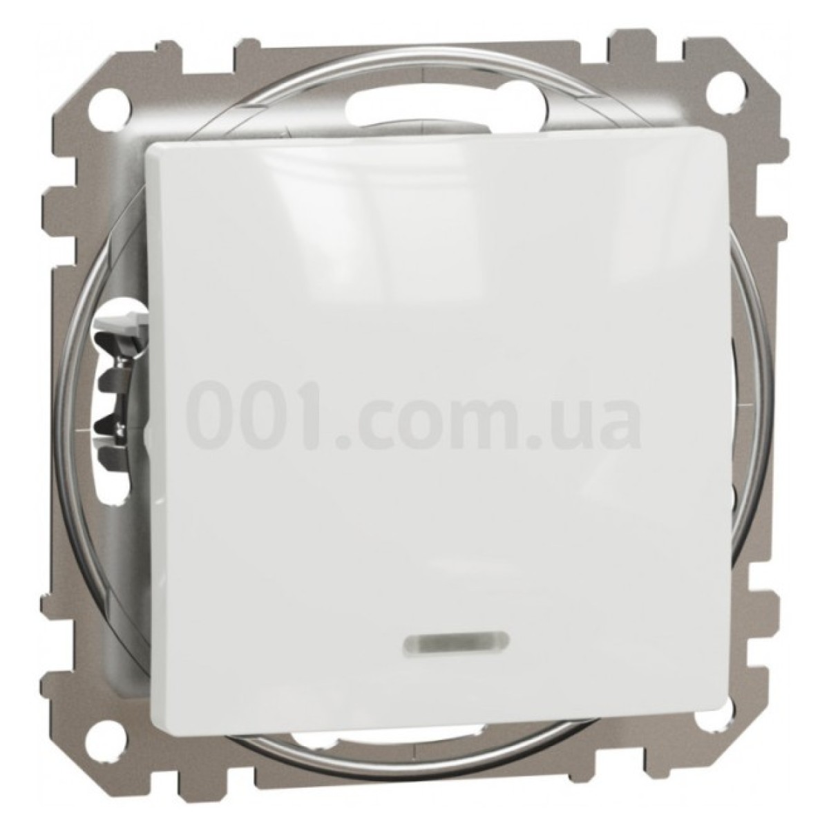Переключатель 1-клавишный с подсветкой Sedna Design белый, Schneider Electric 256_256.jpg