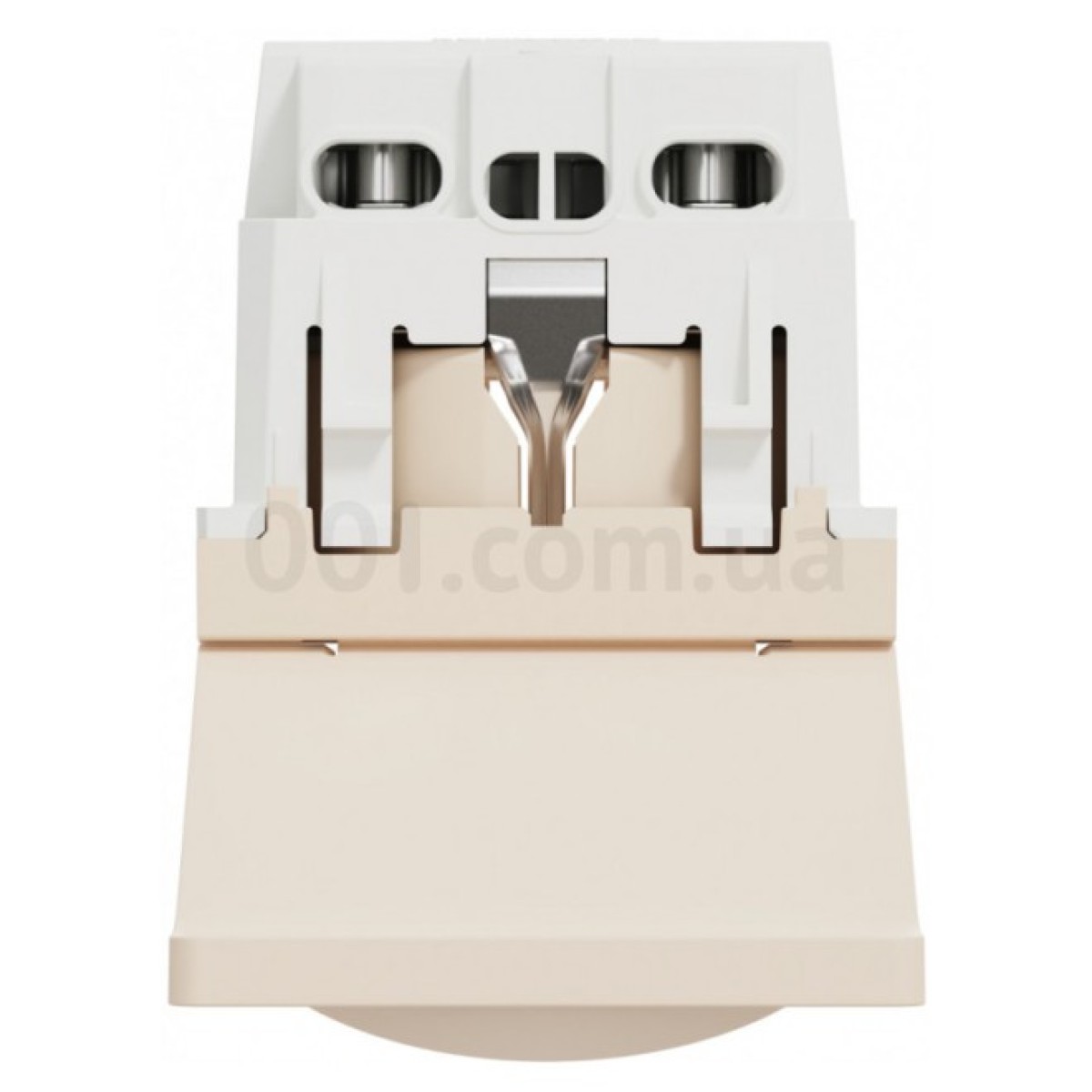 Розетка с з/к, шторками и крышкой 16А (винтовые зажимы) Unica New бежевая, Schneider Electric 98_98.jpg - фото 7