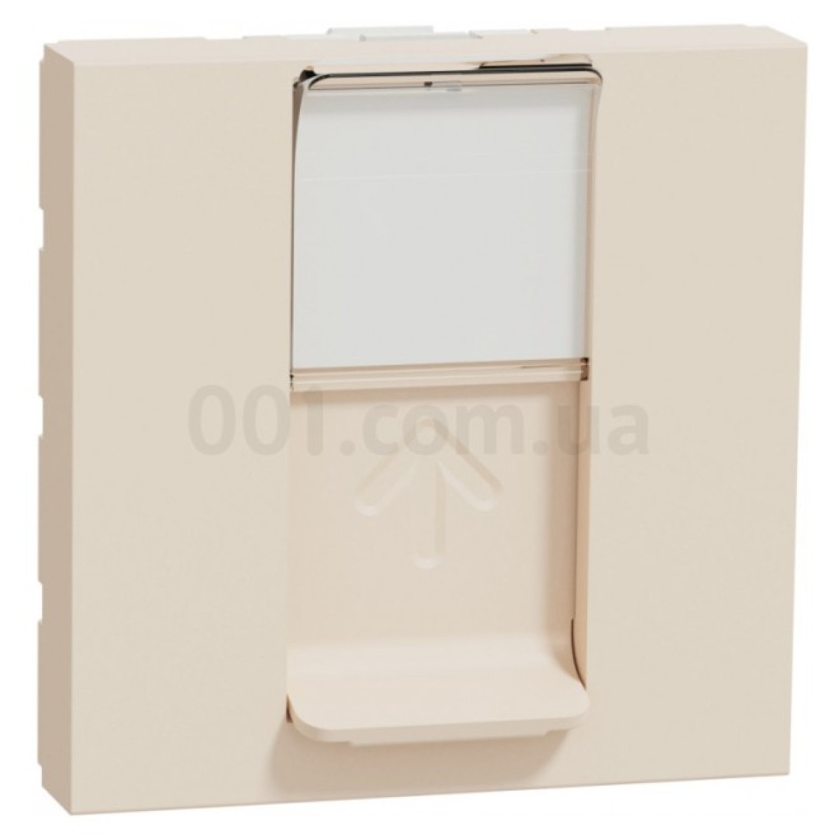Розетка компьютерная RJ45 кат.5 UTP (2 модуля) Unica New бежевая, Schneider Electric 256_256.jpg