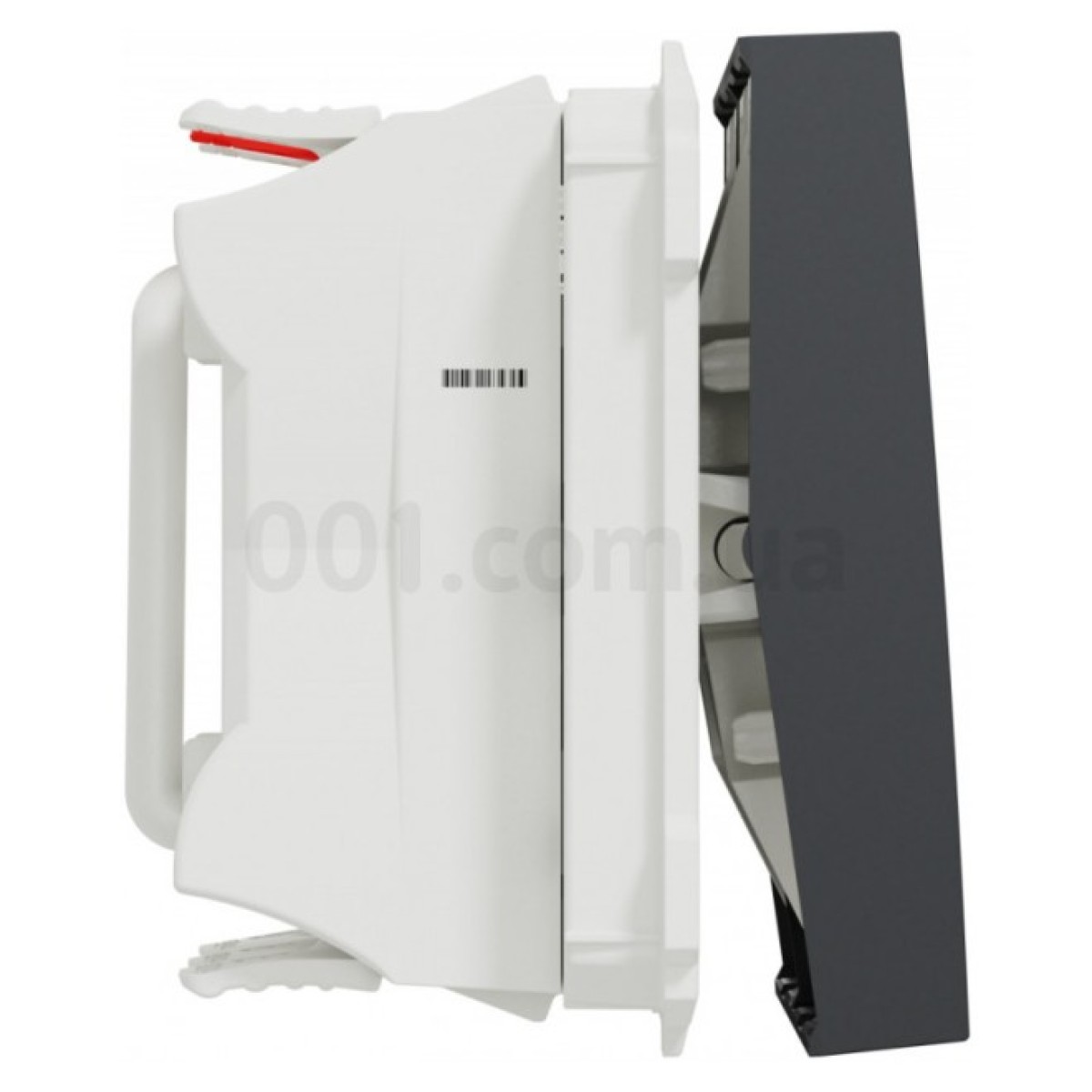 Переключатель 2-клавишный (2 модуля) 10А Unica New антрацит, Schneider Electric 98_98.jpg - фото 6